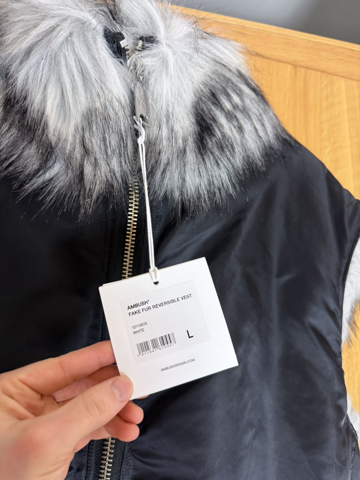 Ambush Design Ambush Fake Fur Reversible Vest Size US L / EU 52-54 / 3 - 4 Thumbnail