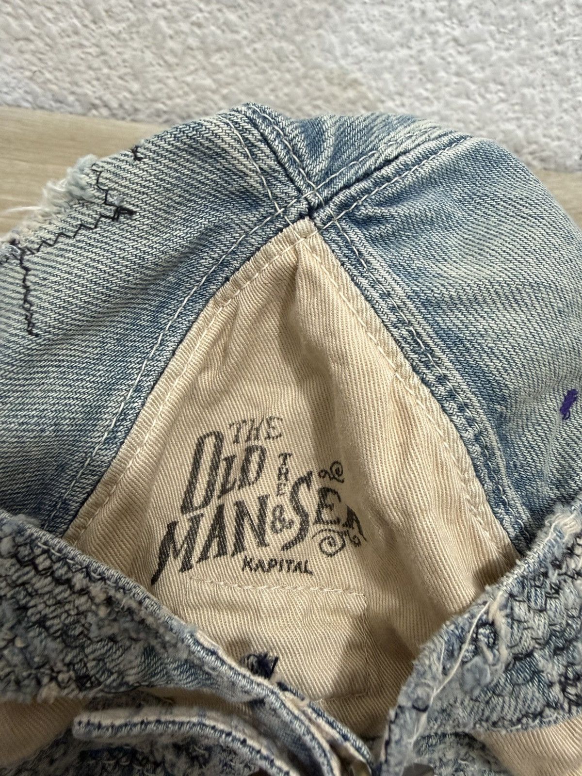 Kapital KAPITAL KOUNTRY THE OLD MAN & THE SEA BUCKET HAT Size ONE SIZE - 4 Thumbnail