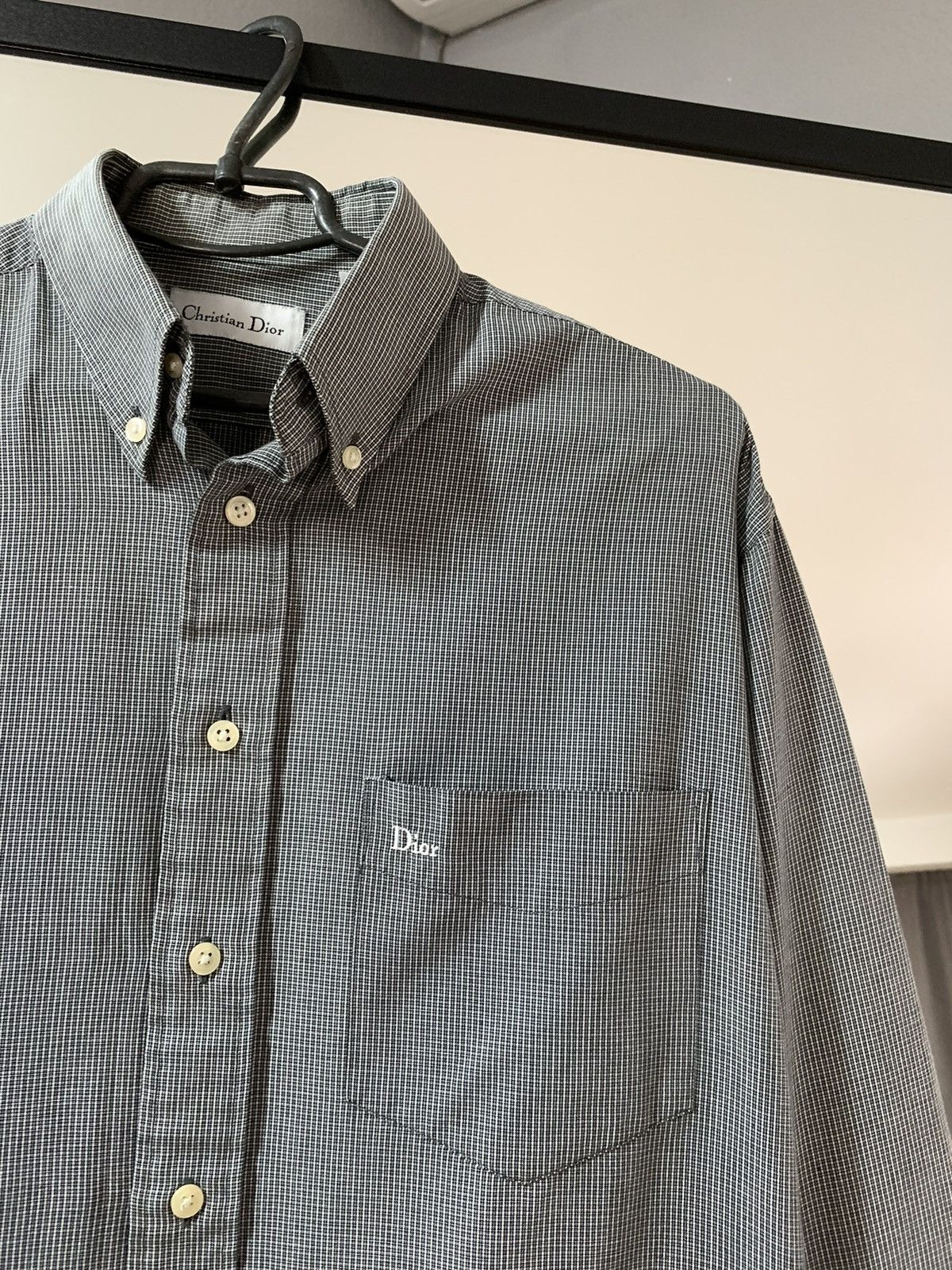 Christian Dior Monsieur × Vintage Vintage Christian Dior shirt Archival Clothes Distressed Size US L / EU 52-54 / 3 - 8 Thumbnail