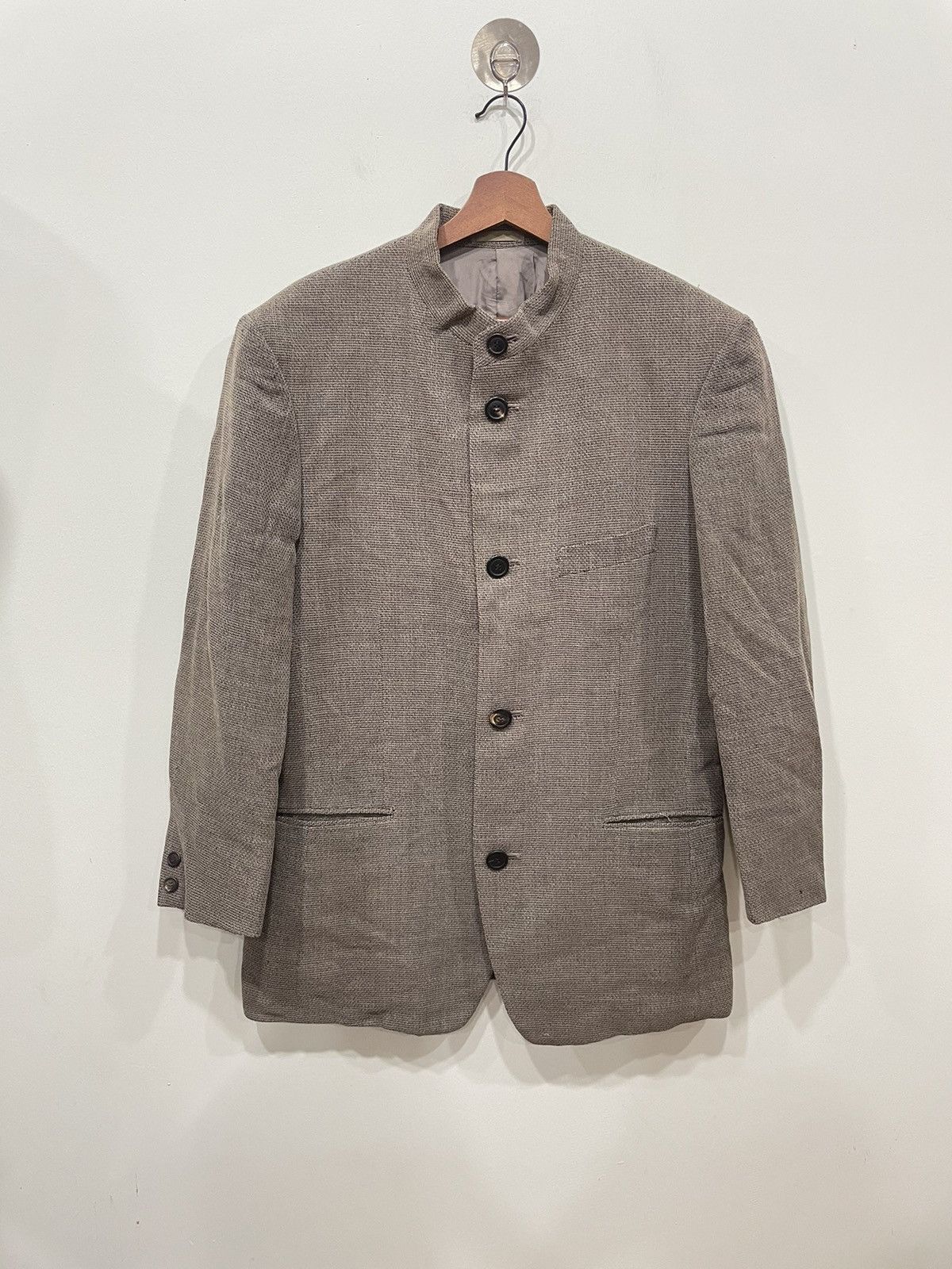 Issey Miyake Issey Miyake Men Mandarin Coat Size US M / EU 48-50 / 2 - 1 Thumbnail