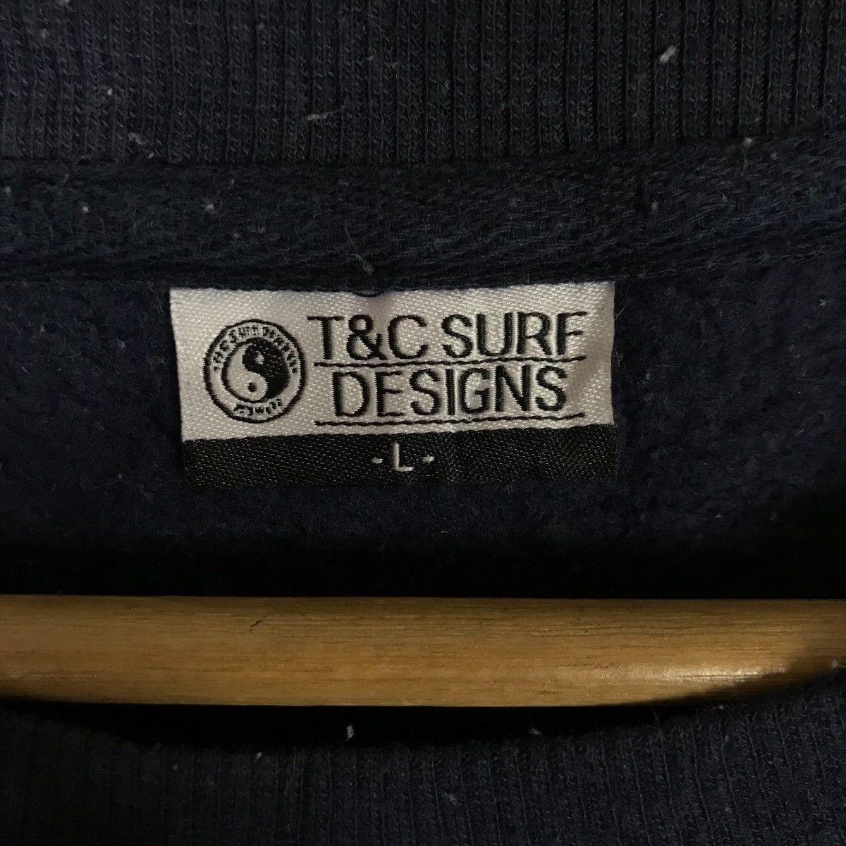 Vintage Vintage Town and Country Surf Designs Spell Out Pullover Size US L / EU 52-54 / 3 - 7 Thumbnail