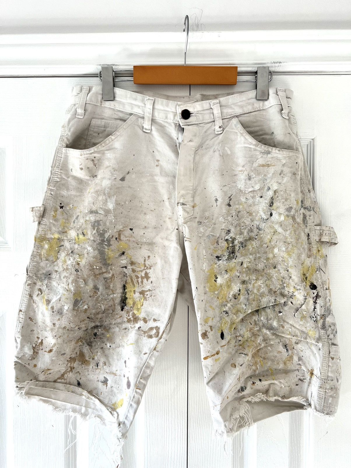Dickies × Vintage Distressed Dickies Painter Shorts Size US 32 / EU 48 - 1 Thumbnail