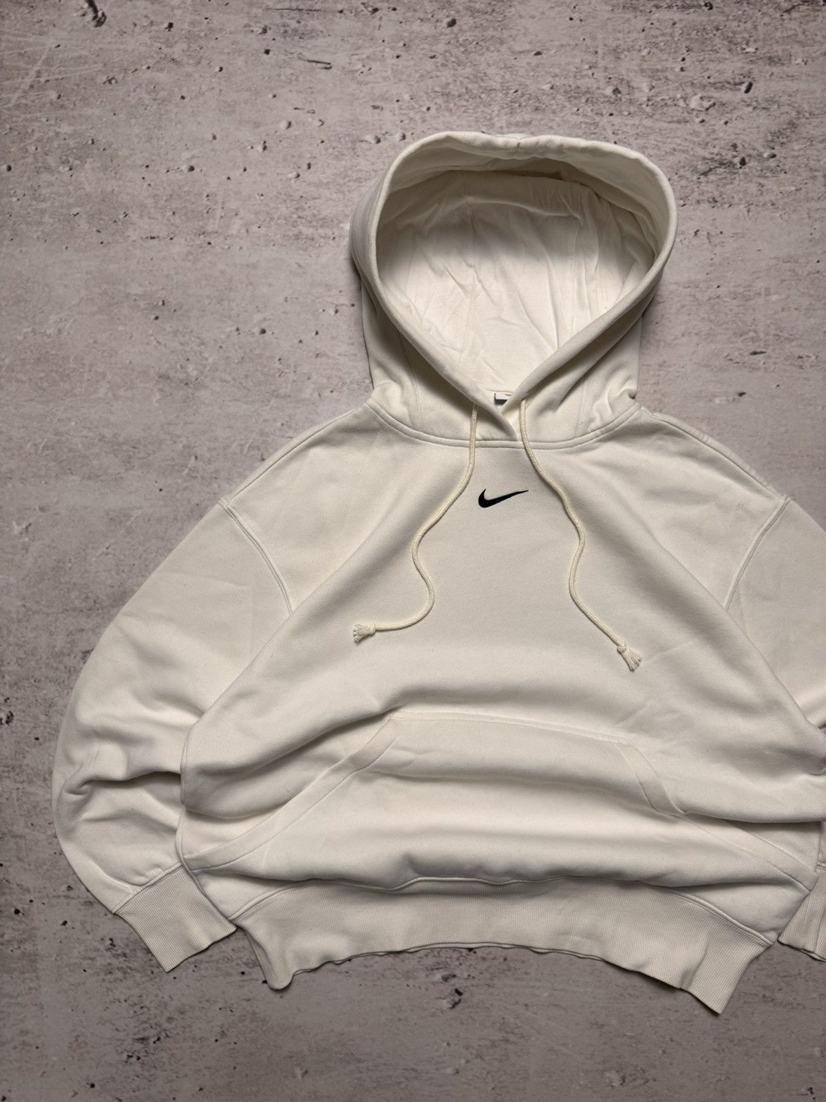 Nike × Vintage NIKE VINTAGE CENTER LOGO OVERSIZE BOXY HOODIE Size US S / EU 44-46 / 1 - 2 Thumbnail
