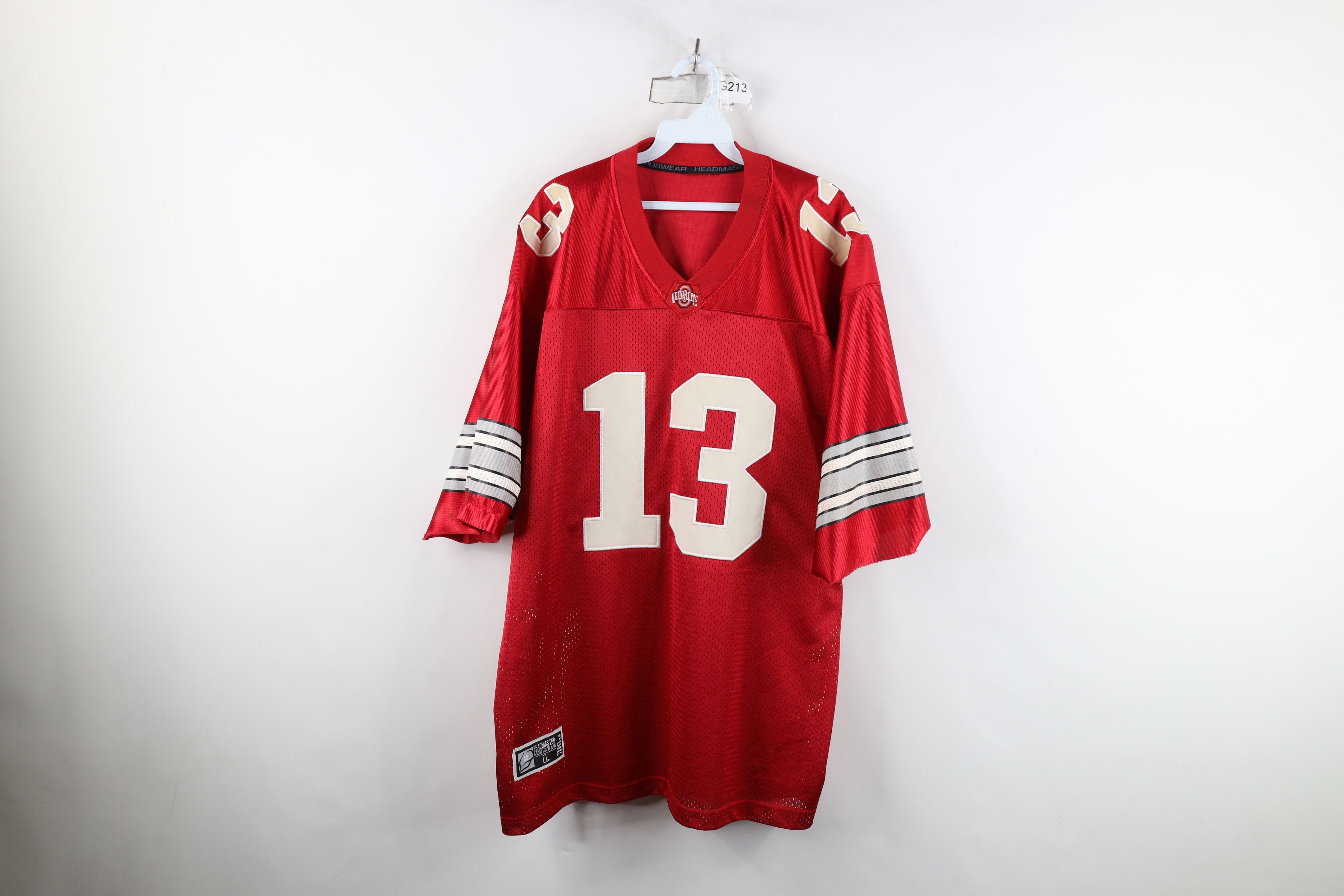 Vintage Vintage Ohio State University Football Jersey Red #13 Size US L / EU 52-54 / 3 - 1 Thumbnail