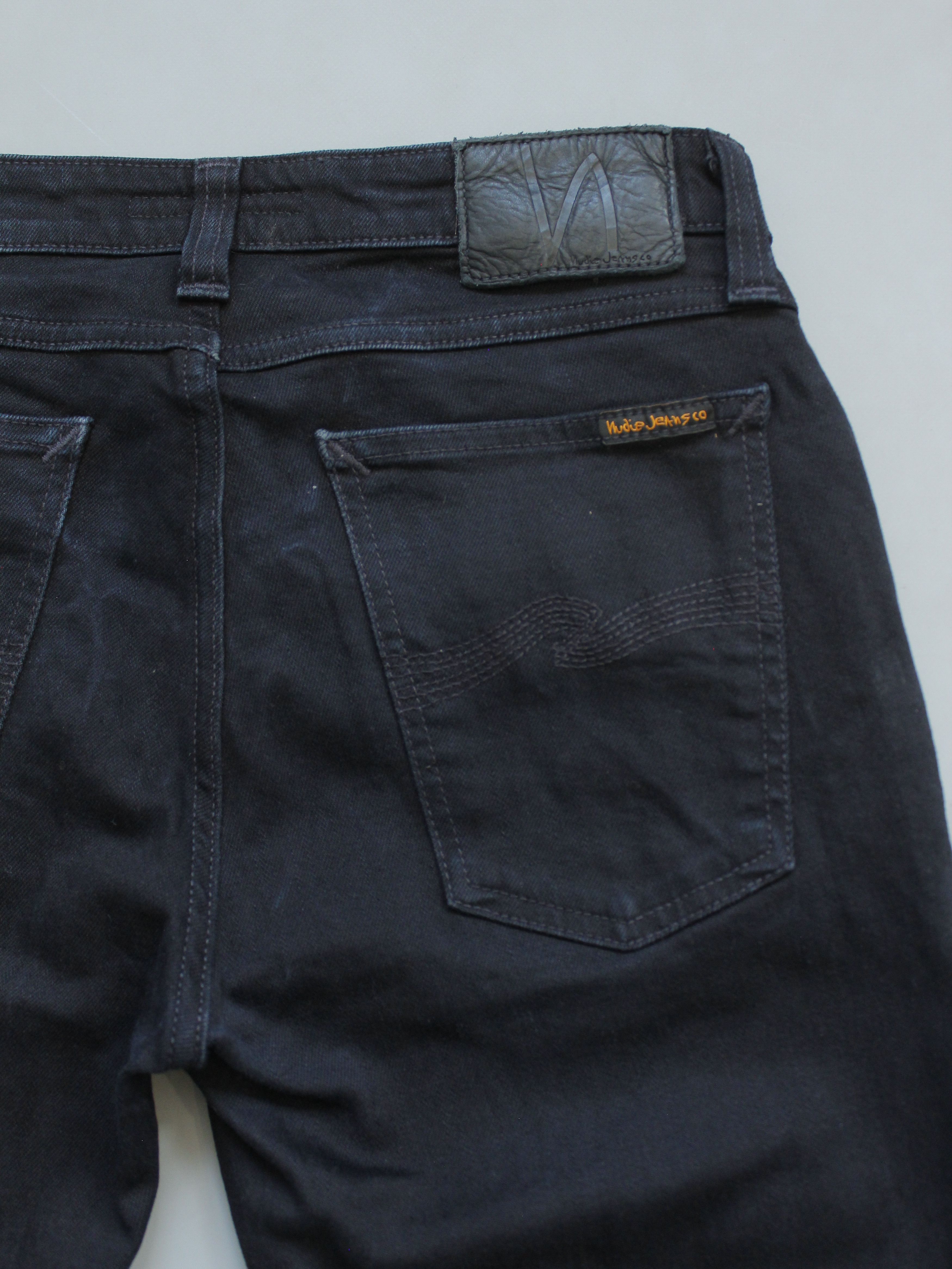 Nudie Jeans NUDIE JEANS DENIM SKINNY LIN BLACK BLACK 30 / 32 Size US 30 / EU 46 - 5 Thumbnail