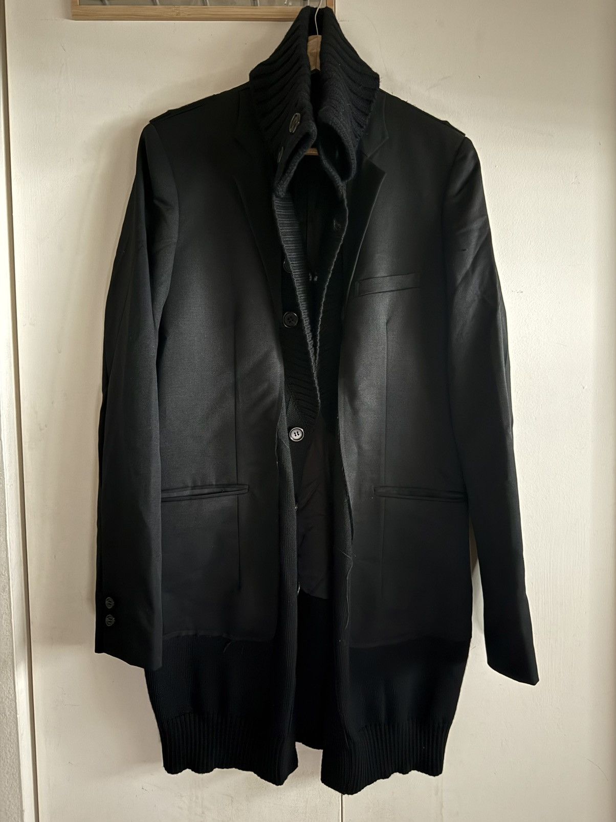 Undercover Undercover AW07 Hybrid Knit Blazer Jacket Size US L / EU 52-54 / 3 - 1 Thumbnail