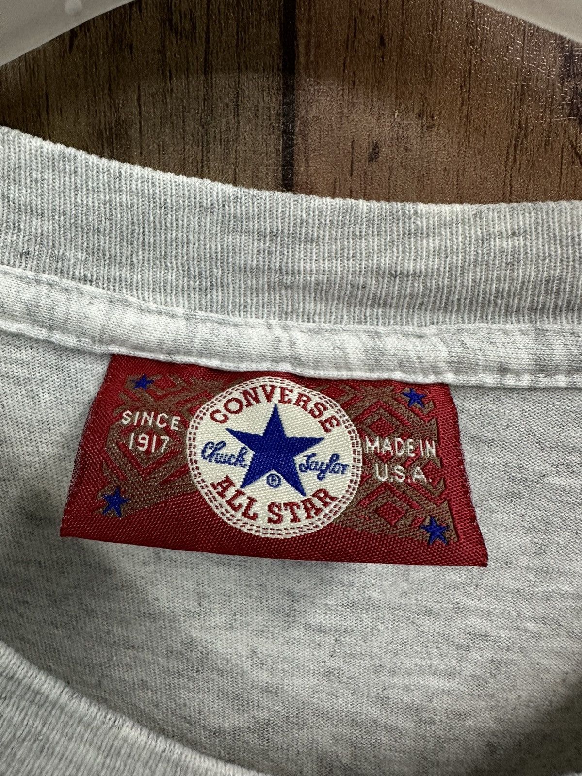 Converse Vintage 80s Converse Spellout Made in Usa Tshirt A273 Size US S / EU 44-46 / 1 - 10 Thumbnail