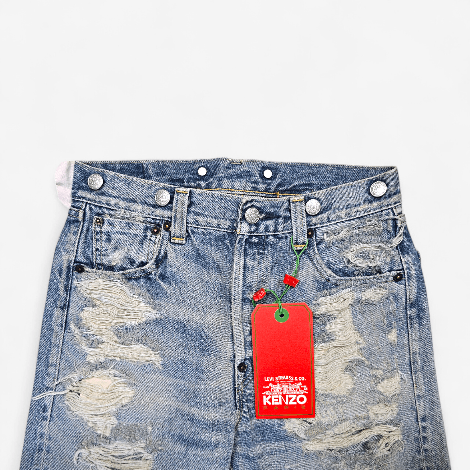 Kenzo × Levi's Levi's x Kenzo 1933 501 Selvedge Big E Made in Japan Size US 26 / EU 42 - 3 Thumbnail