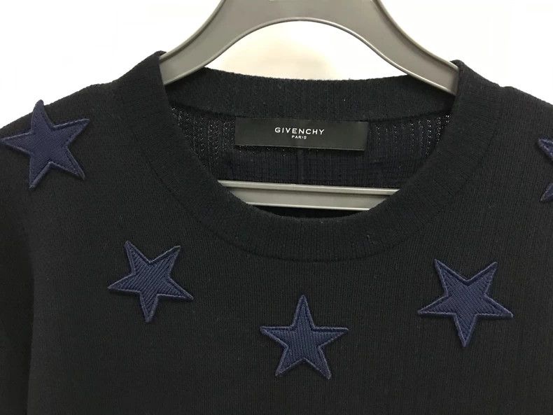 Givenchy Givenchy Black Star Hoodie, Size L Size US L / EU 52-54 / 3 - 2 Thumbnail