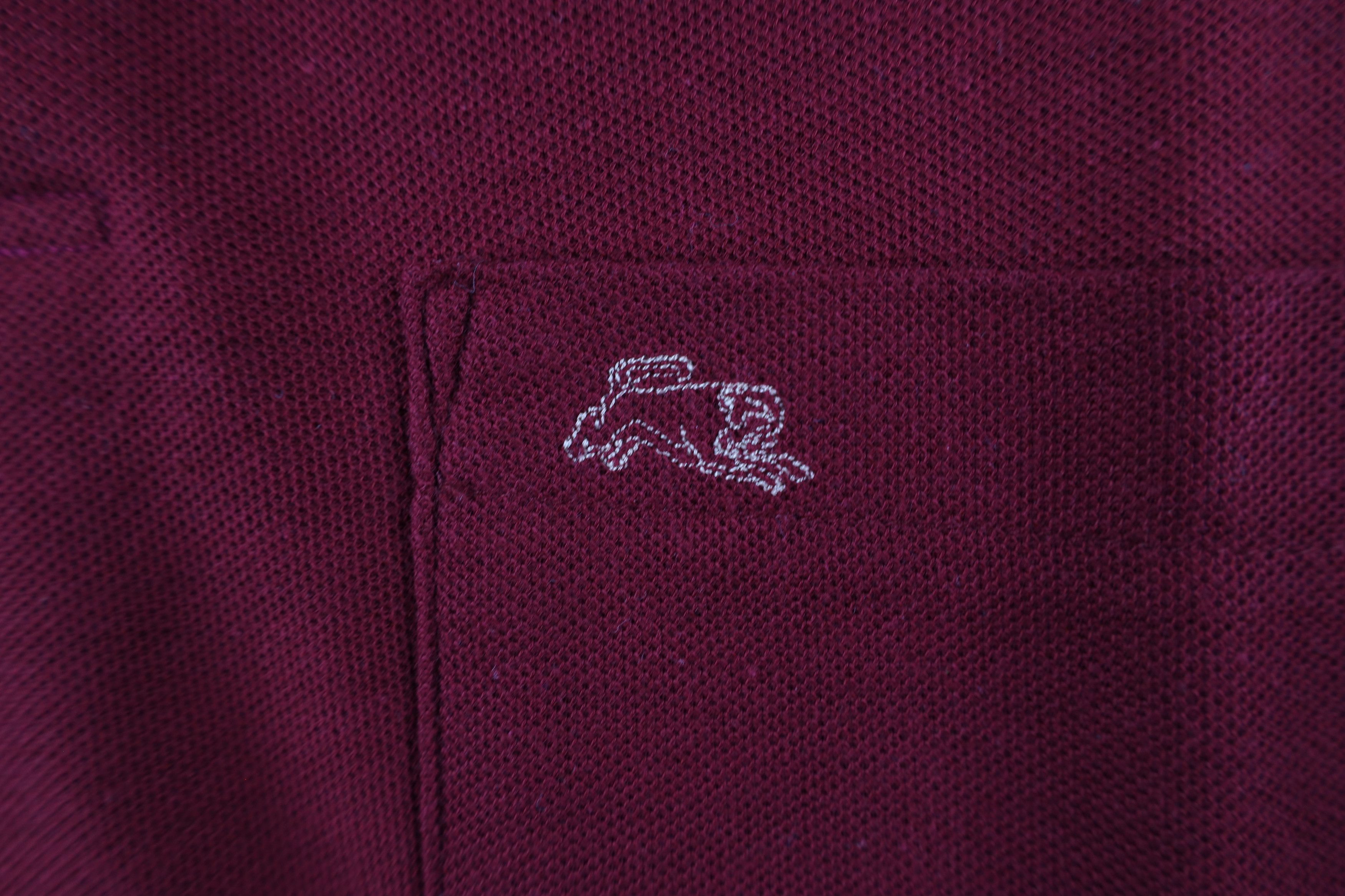 Vintage Vintage 70s Streetwear Knit Short Sleeve Polo Shirt Red USA Size US M / EU 48-50 / 2 - 4 Thumbnail