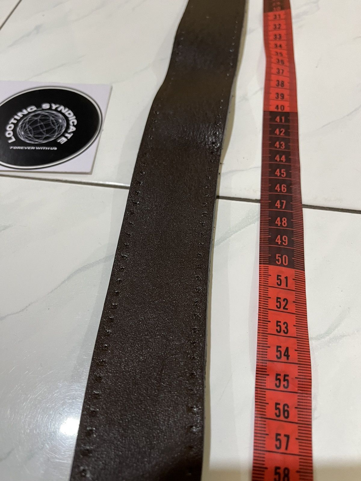 Gucci 🔥 Gucci Leather Belt Size ONE SIZE - 11 Thumbnail