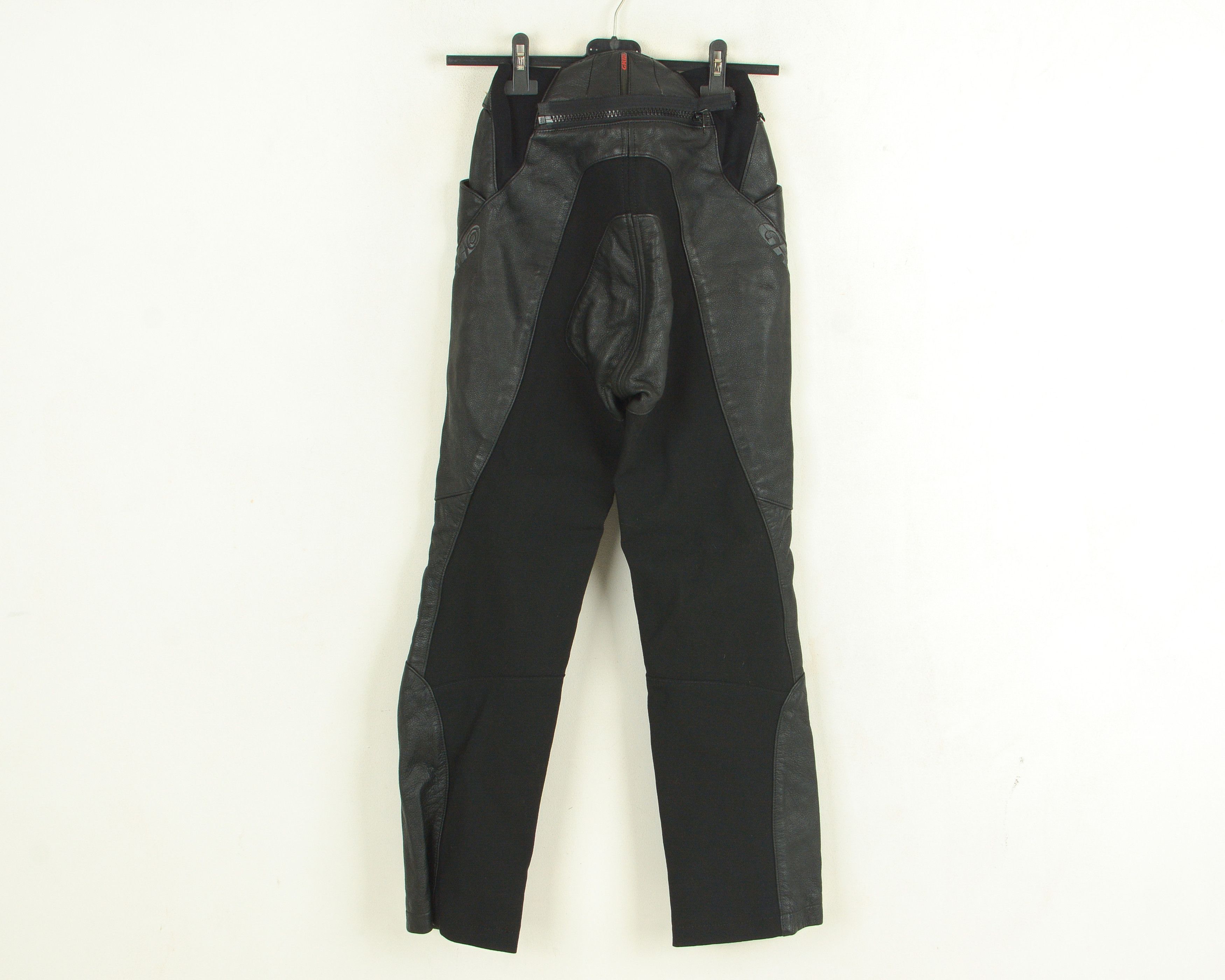 Leather Grid S Leather Motorcycle Pants Biker EU 36 Knee Protection Size 27" / US 4 / IT 40 - 3 Thumbnail