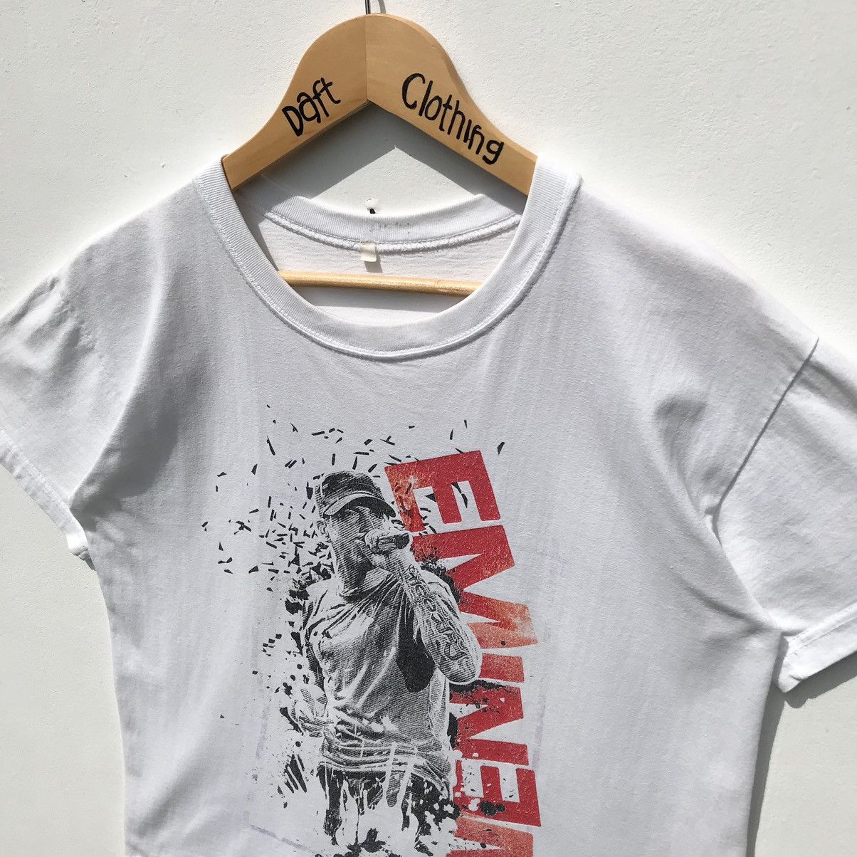 Rap Tees 💥Hot Item💥Eminem American Rapper Shirt Eminem Hip Hop Size US XS / EU 42 / 0 - 6 Thumbnail