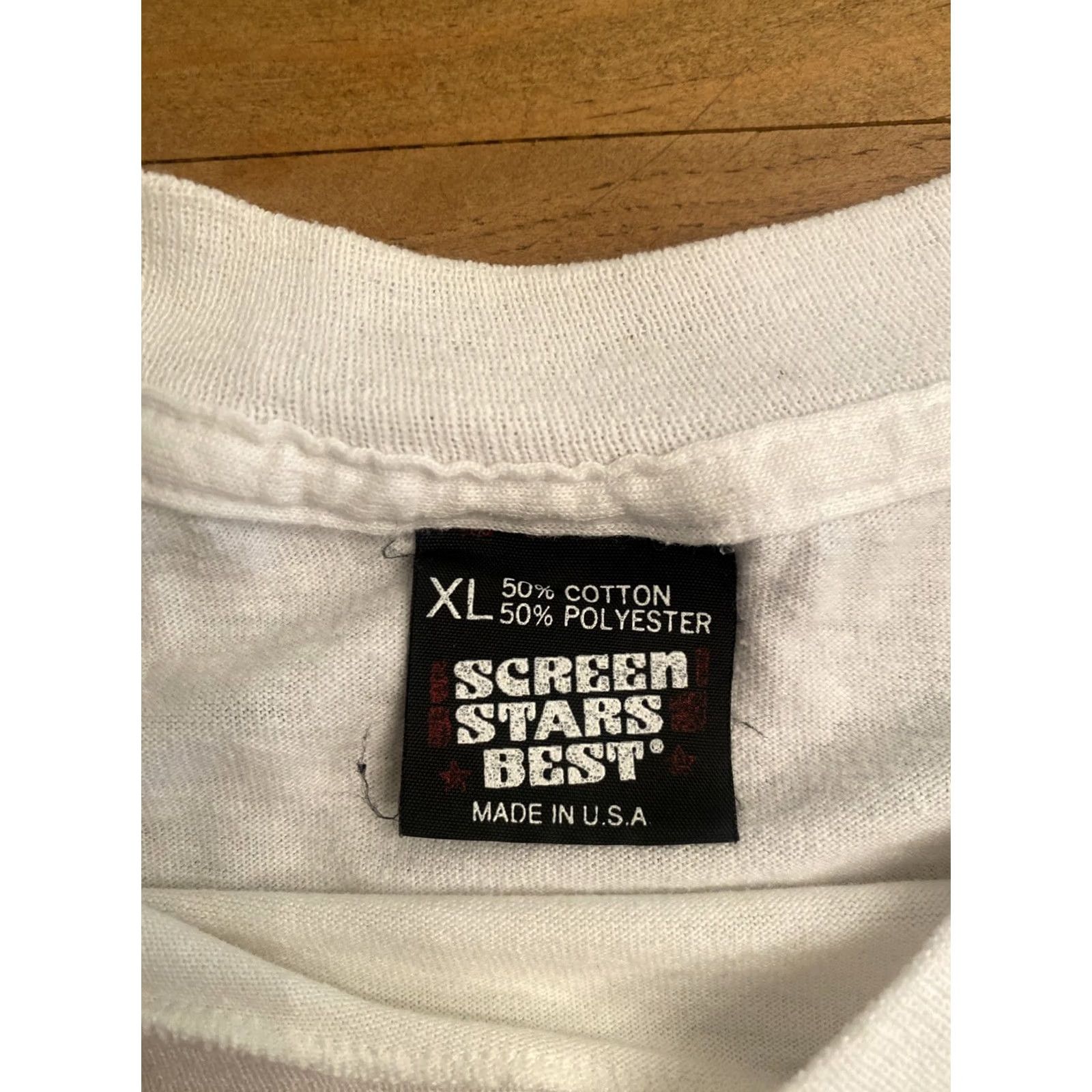 Vintage VINTAGE Nor Cal Basketball Shootout Single Stitch White Shirt XL Men T-Shirt White XL Mens Size US XL / EU 56 / 4 - 7 Thumbnail