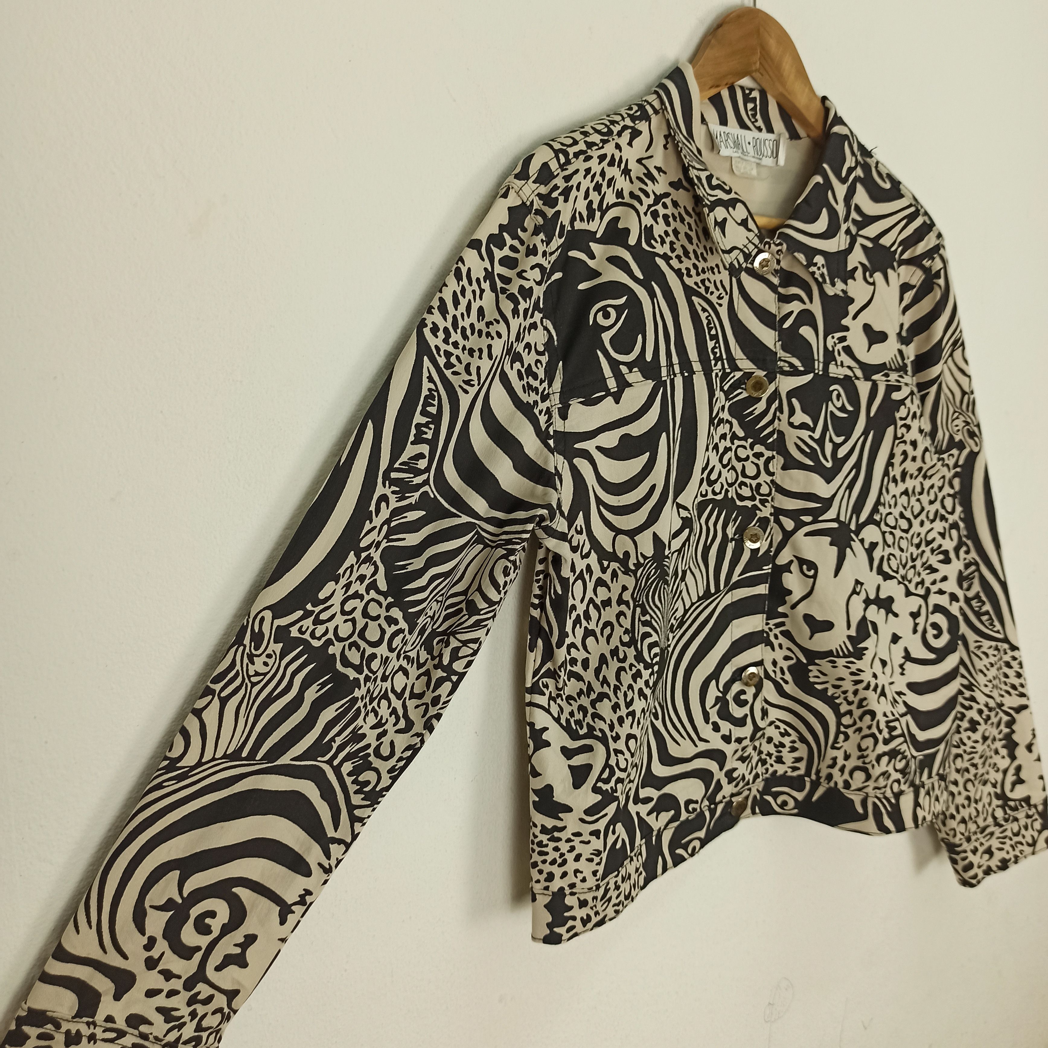 Vintage Vintage Marshall Rousso Jacket Women Medium Sizing Size M / US 6-8 / IT 42-44 - 2 Thumbnail
