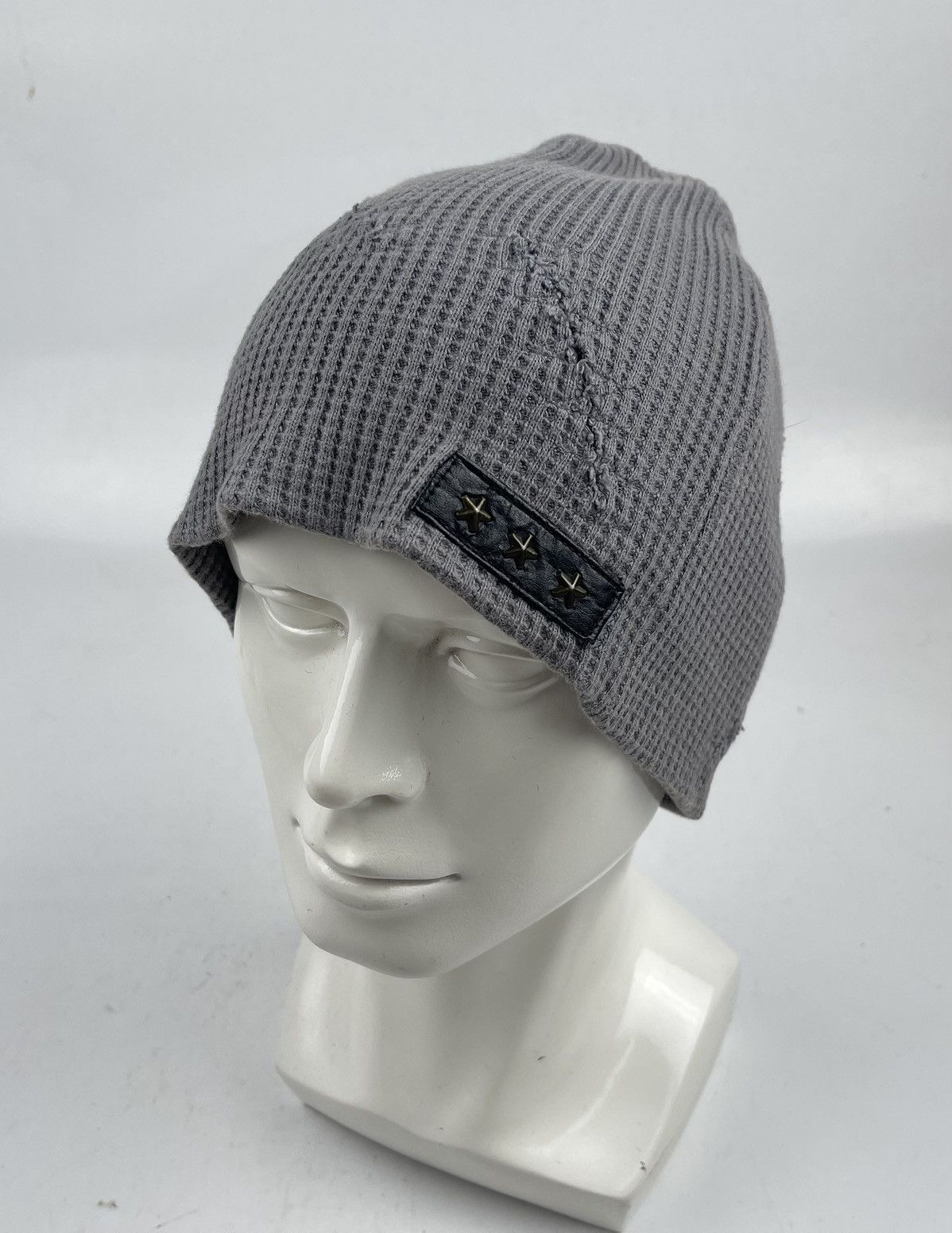distressed beanie hat tc32
