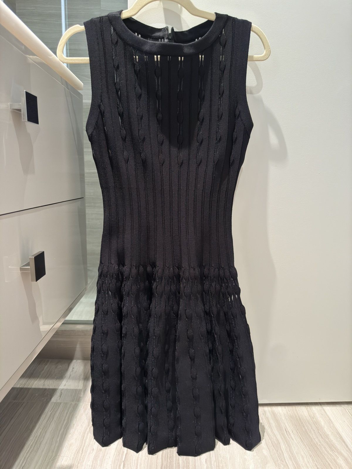 Alaia Alaïa Classic Black A-Line Dress Size S / US 4 / IT 40 - 3 Thumbnail