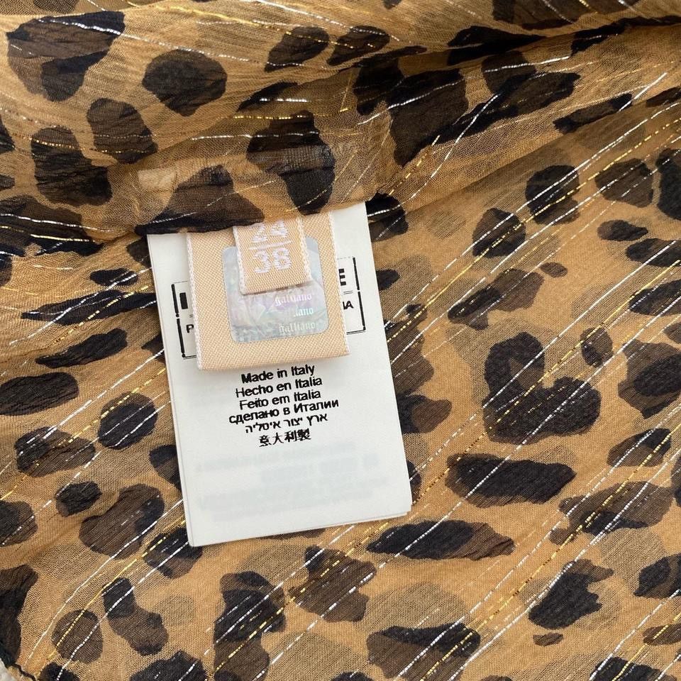 John Galliano Iconic silk Galliano top Size XS / US 0-2 / IT 36-38 - 5 Thumbnail
