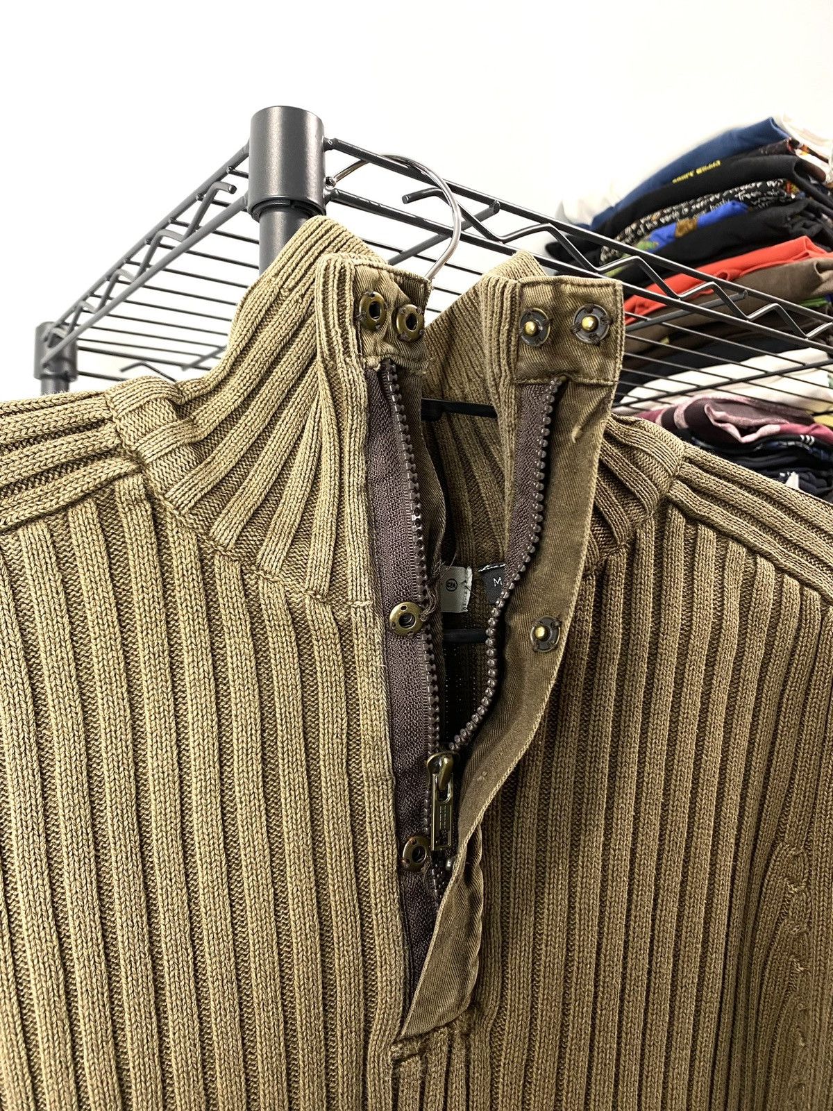 Vintage Y2K Vintage Striped Diesel Style Japanese Knit Sweater Dolce Size US M / EU 48-50 / 2 - 3 Thumbnail