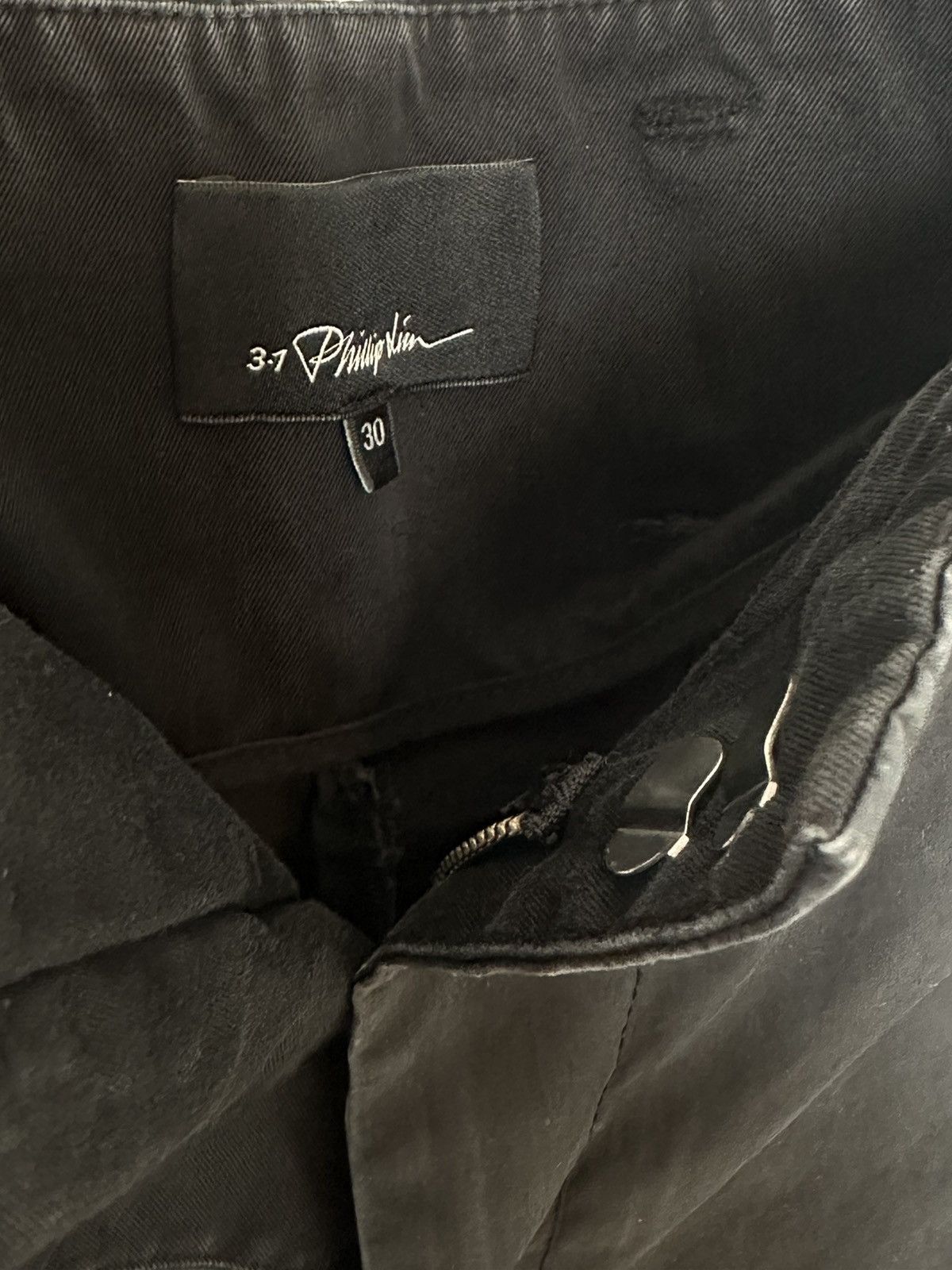 3.1 Phillip Lim 3.1 Philipp Lim - Cropped Cotton Trousers Size US 30 / EU 46 - 3 Thumbnail