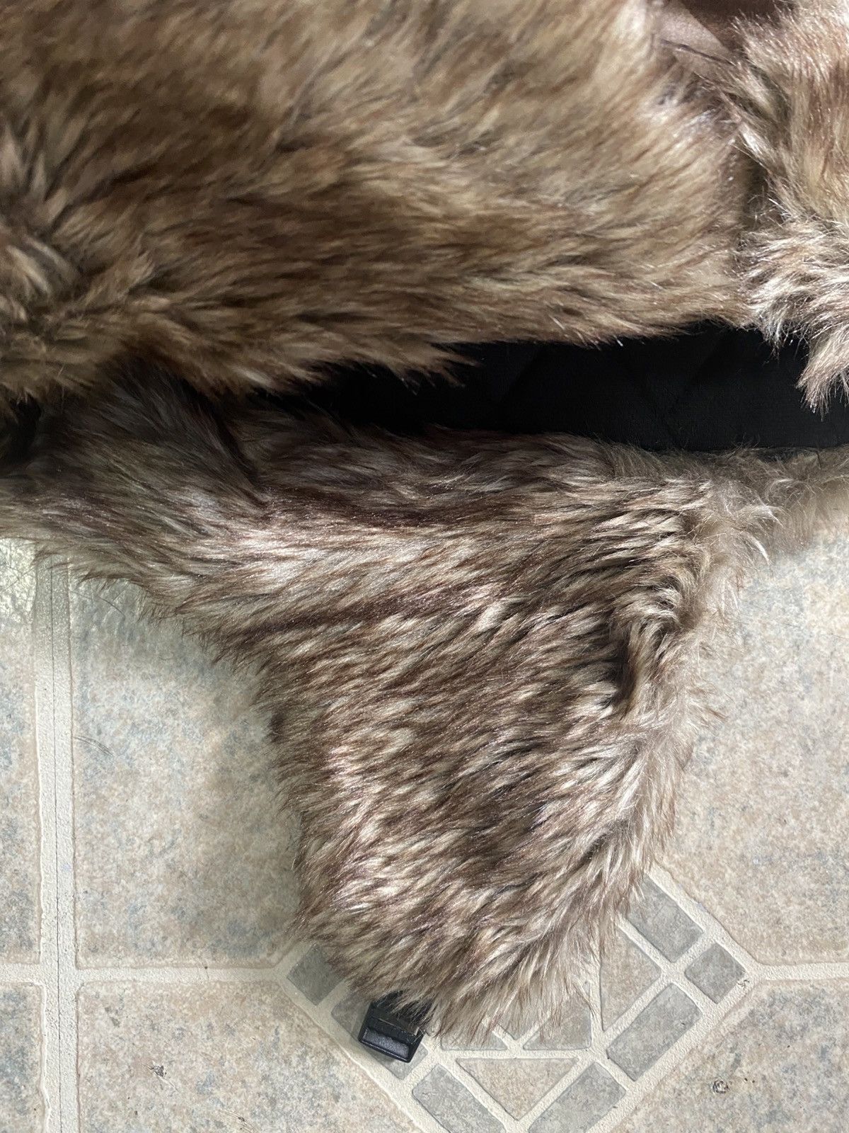 Other Vintage y2k real tree camo fur aviator hat brown Size ONE SIZE - 3 Thumbnail