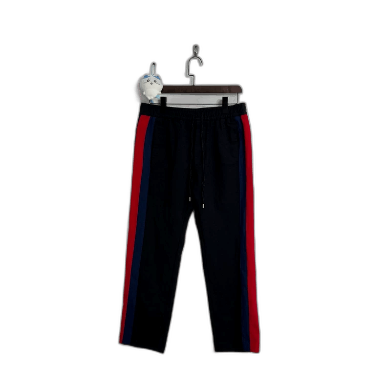Gucci Gucci Red Blue Striped Pants Size 46-2506 Size 41" - 1 Thumbnail