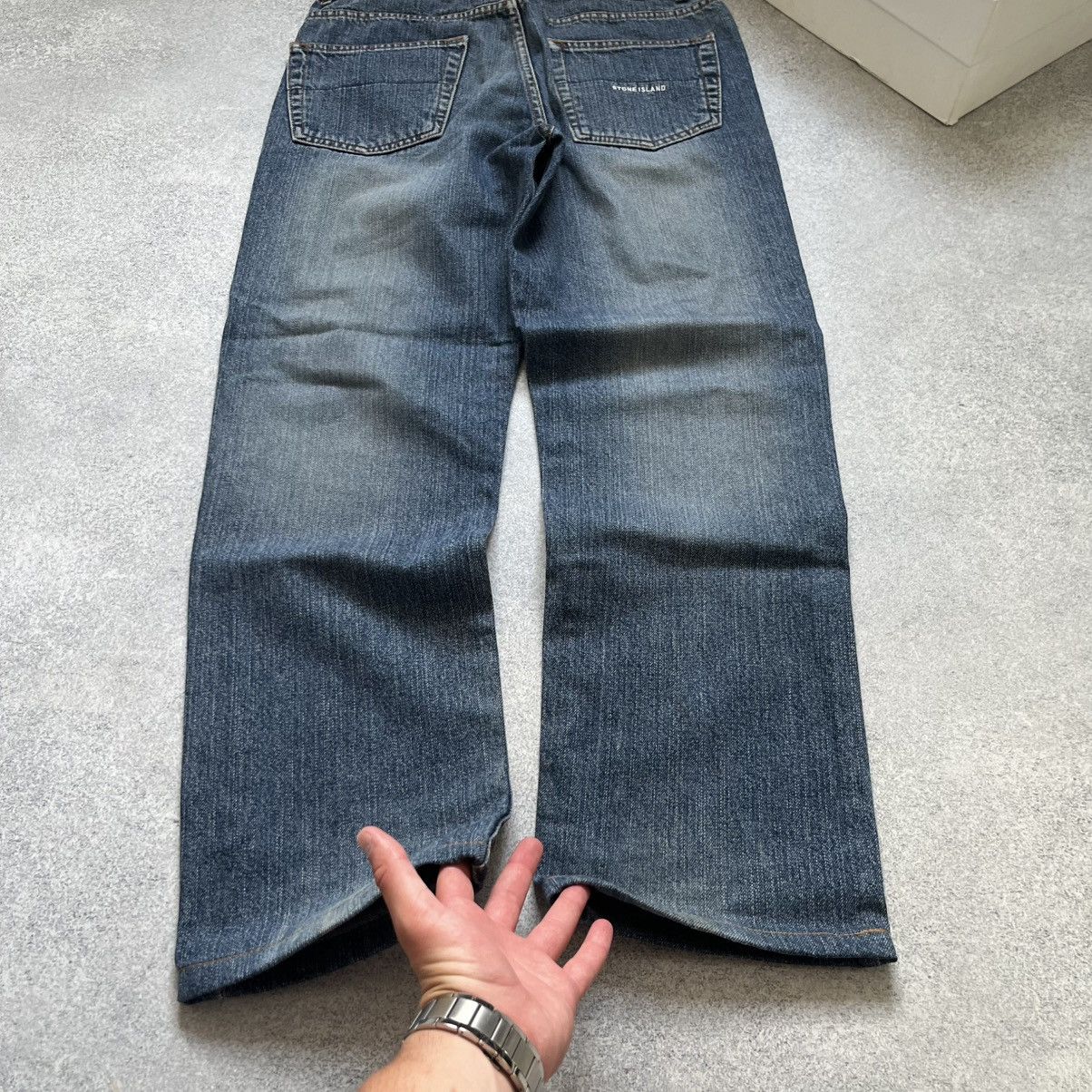 Stone Island Rare S.I. Vintage Stone Island Jeans Pants Size US 32 / EU 48 - 4 Thumbnail