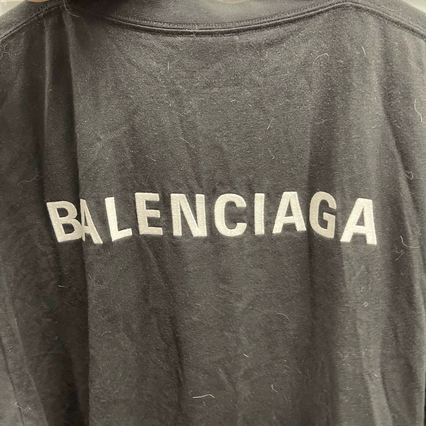 Balenciaga Balenciaga 24ss Black Embroidered Logo Tee 2 99 New Size US M / EU 48-50 / 2 - 5 Thumbnail