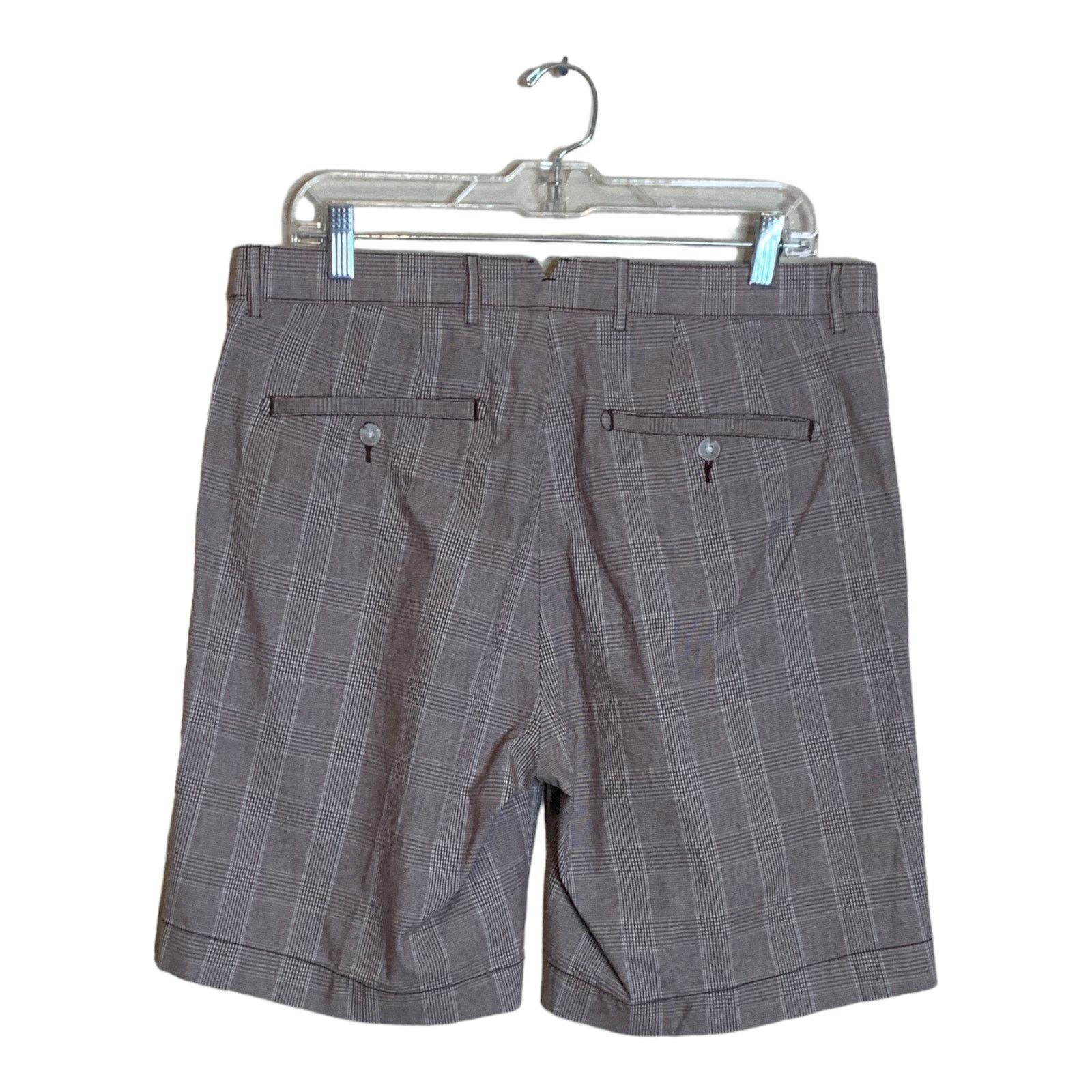 Cremieux Cremieux men brown plaid shorts size 33 Size US 33 - 6 Thumbnail