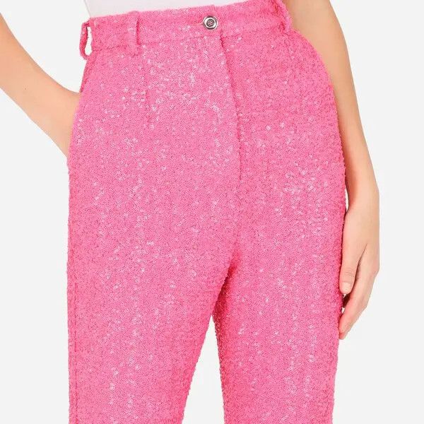 Dolce & Gabbana o1y0925 Casual Pant in Fuchsia Size 26" / US 2 / IT 38 - 2 Thumbnail