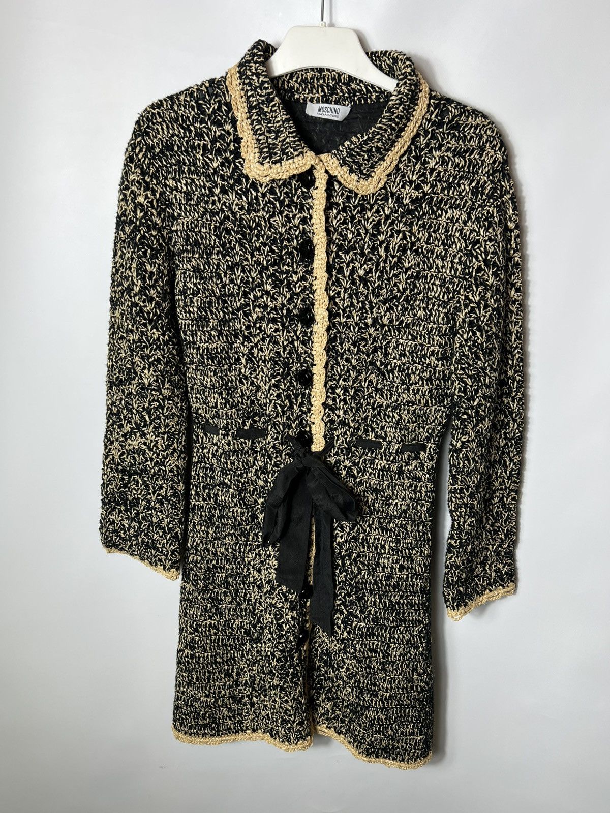 Moschino Vintage Moschino Cheap And Chic Cotton And Straw Dress Size XS / US 0-2 / IT 36-38 - 1 Thumbnail