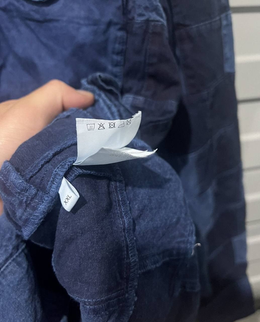 Japanese Brand VINTAGE PATCHWORK Denim Jacket jean OVERSHIRT y2k Size US L / EU 52-54 / 3 - 9 Thumbnail