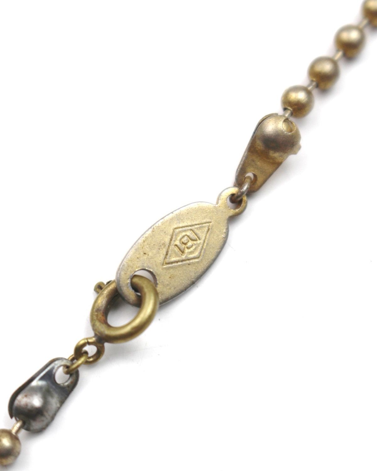 Hysteric Glamour 2000S JAPANESE MADE GILDED BLOOM HEART BALL CHAIN NECKLACE Size ONE SIZE - 4 Thumbnail
