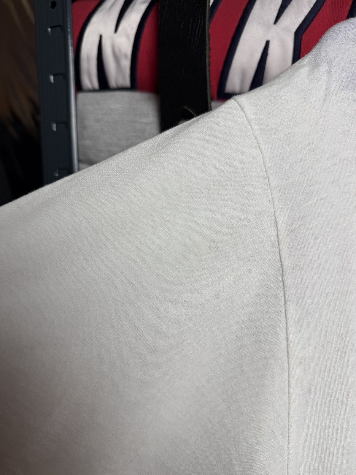 Gucci Gucci Big Logo White Tee Embroidered Flower Size US S / EU 44-46 / 1 - 15 Thumbnail