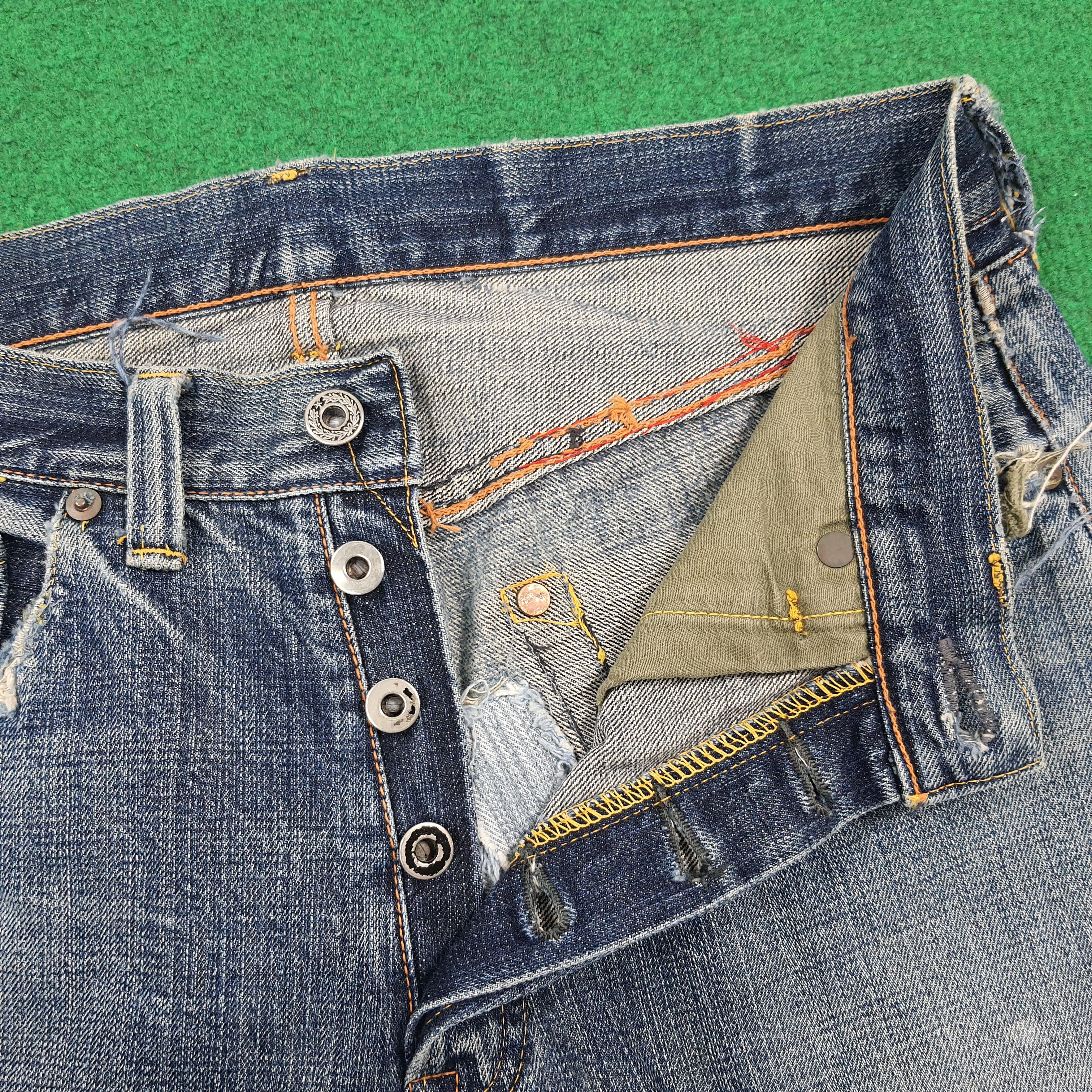 The Real McCoy's The Real McCoy's Joe McCoy Selvedge Denim Jeans E1N31 Size US 30 / EU 46 - 8 Thumbnail