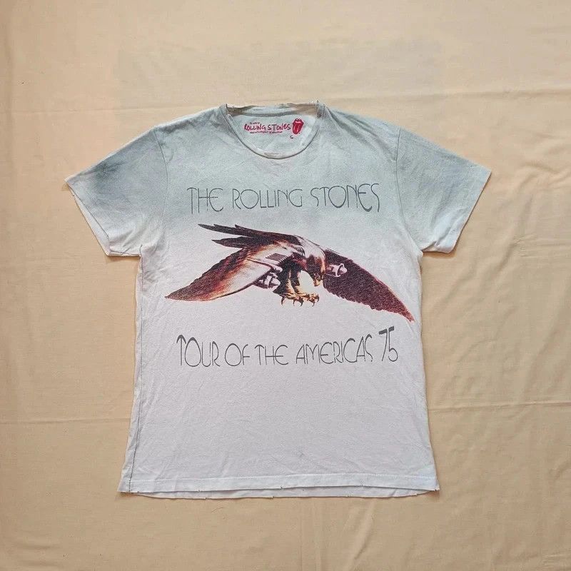 The Rolling Stones The Rolling Stones Tour of the Americas 75 Vintage S 1975 Size US S / EU 44-46 / 1 - 1 Thumbnail