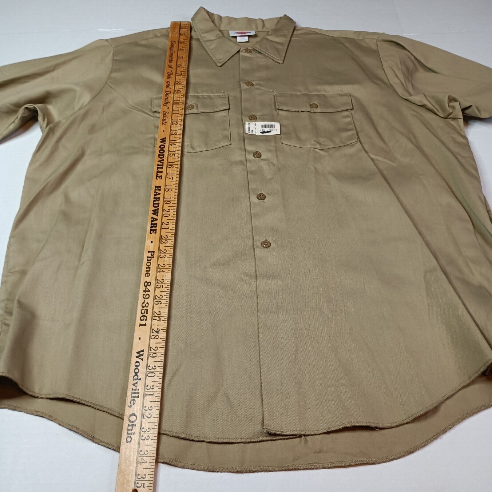 Dickies Vintage Dickies Mens Shirt Size US XXL / EU 58 / 5 - 6 Thumbnail