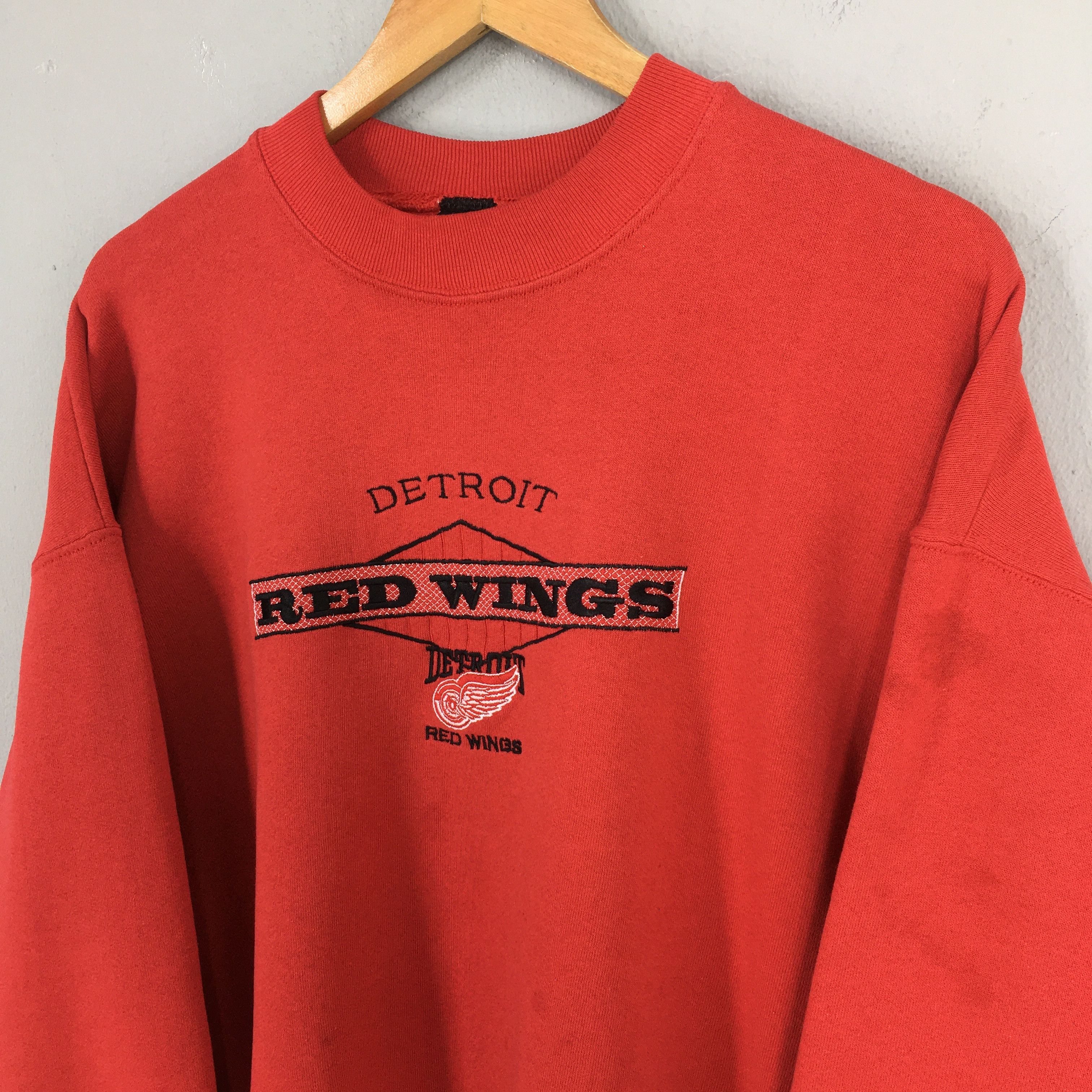 NHL × Red Wing × Vintage Vintage Detroit Red Wings NHL Sweatshirt XLarge Size US XL / EU 56 / 4 - 3 Thumbnail
