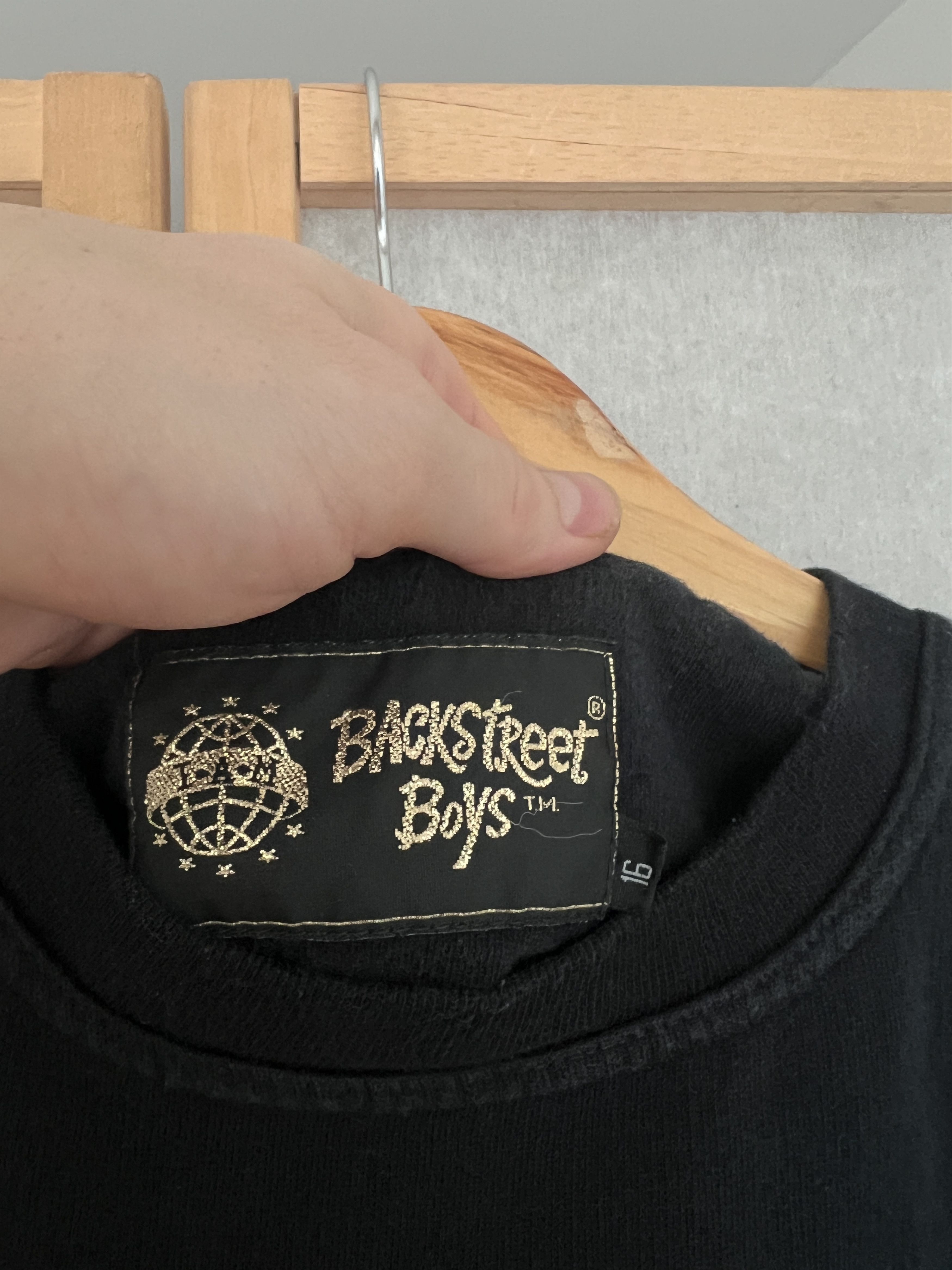 Rare 1996 Backstreet Boys sweatshirt concert tour jersey pop