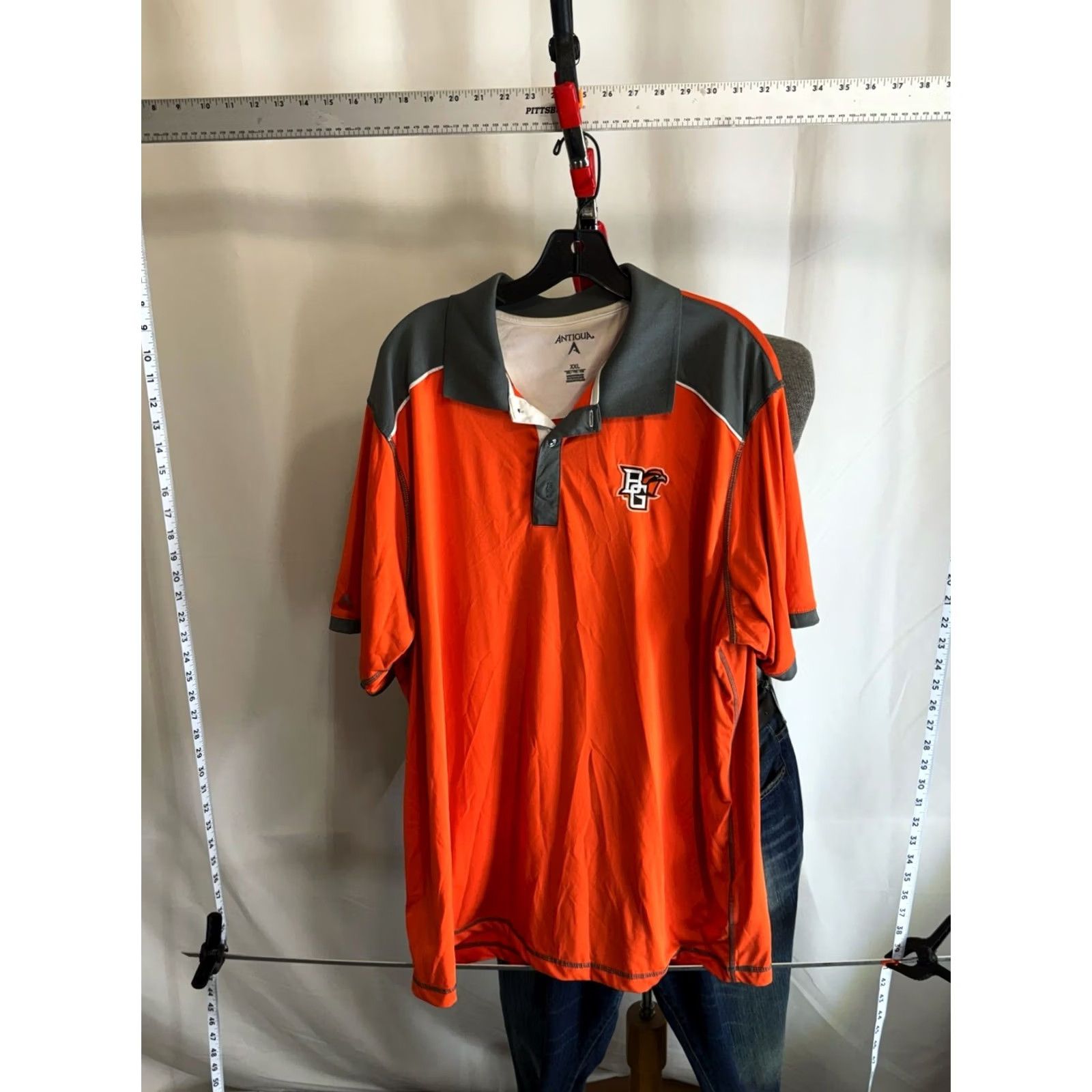 Vintage Antigua Embroidered BG Poly POLO SHIRT 2XL XXL Size US XXL / EU 58 / 5 - 3 Thumbnail