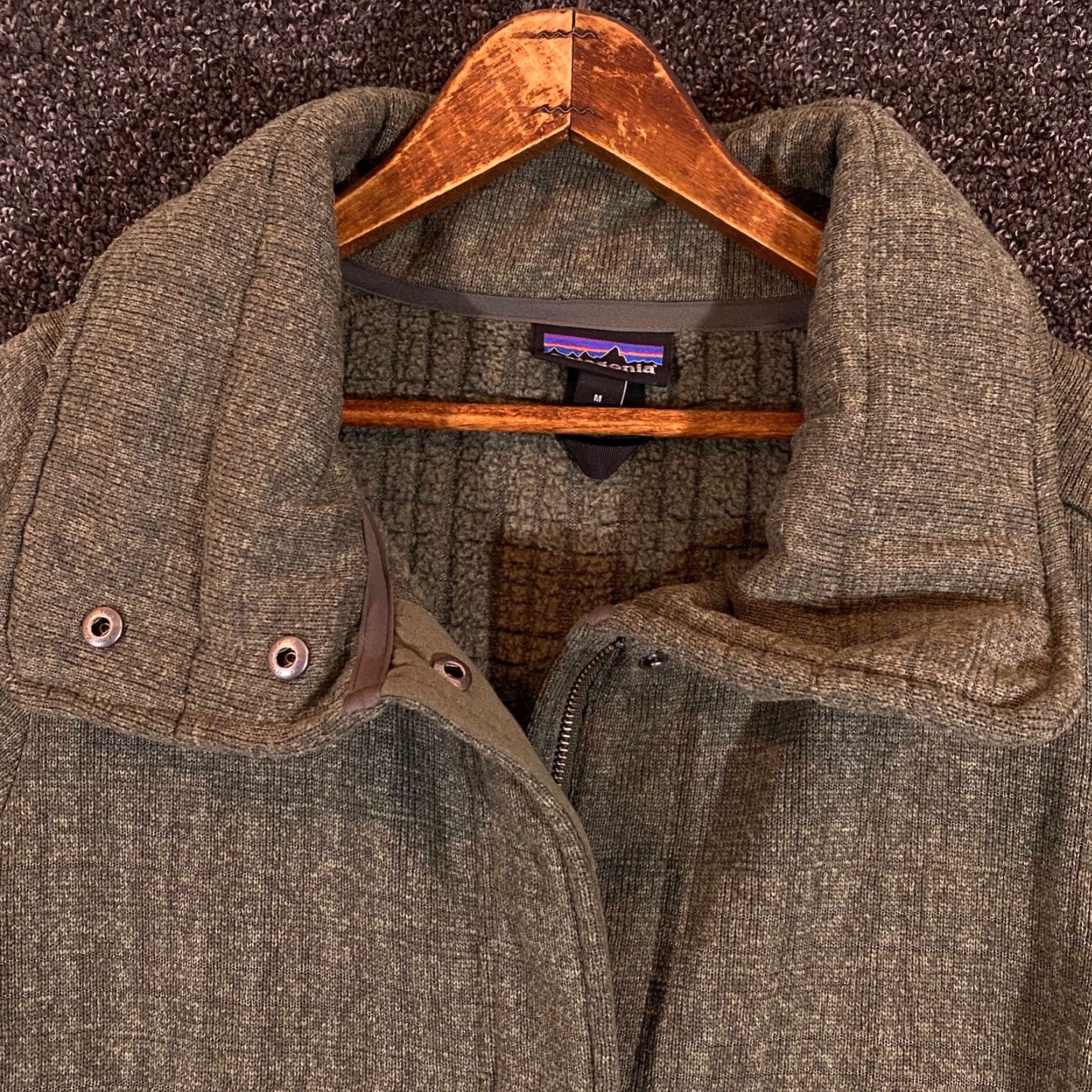 Patagonia PATAGONIA Brand Jacket Womens Medium Green Parka Coat Full Zip Green Pockets Winter Size M / US 6-8 / IT 42-44 - 2 Thumbnail