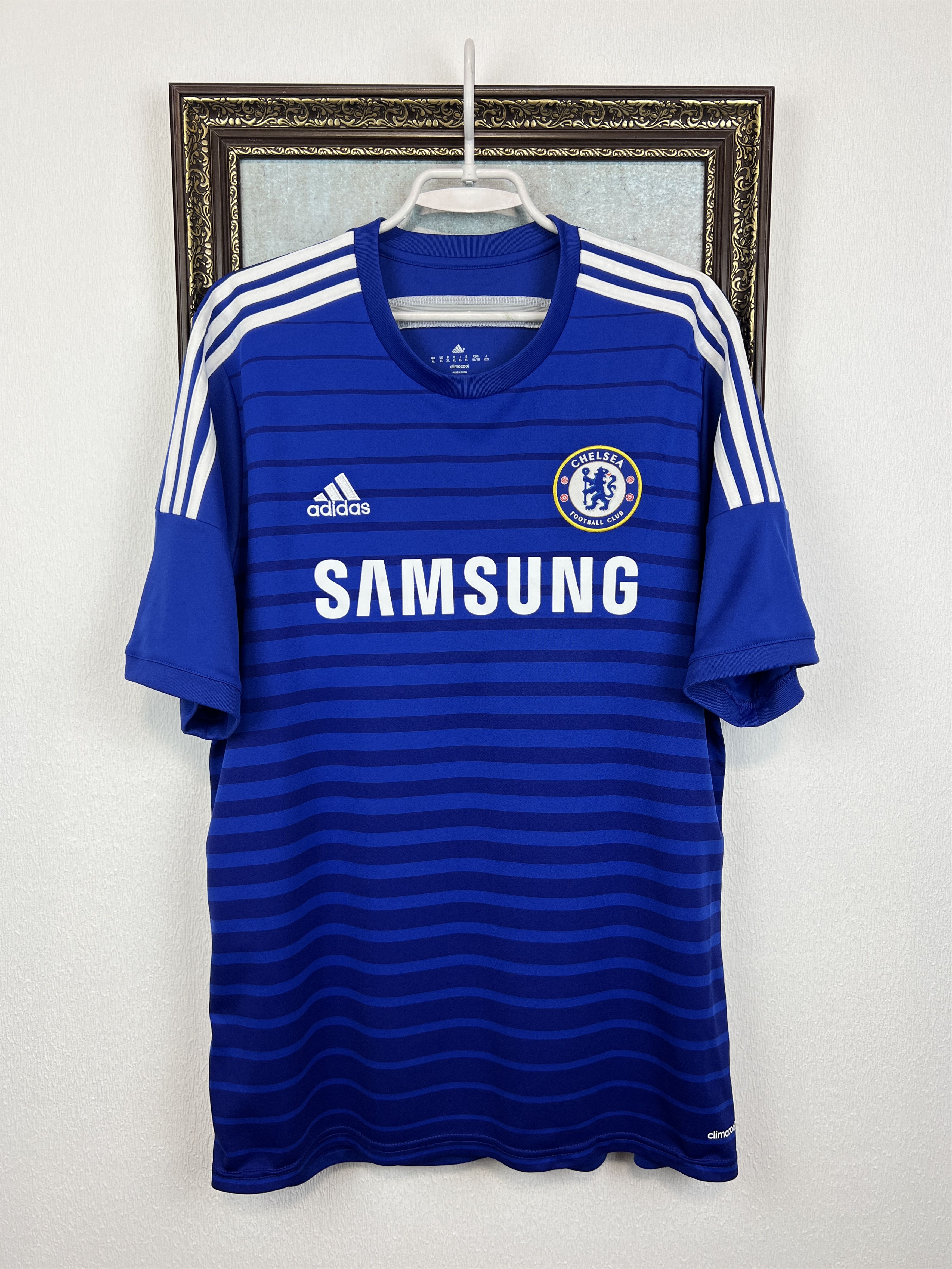 Adidas Chelsea Home football shirt 2014 Soccer Adidas Jersey Trikot Size US XL / EU 56 / 4 - 1 Thumbnail