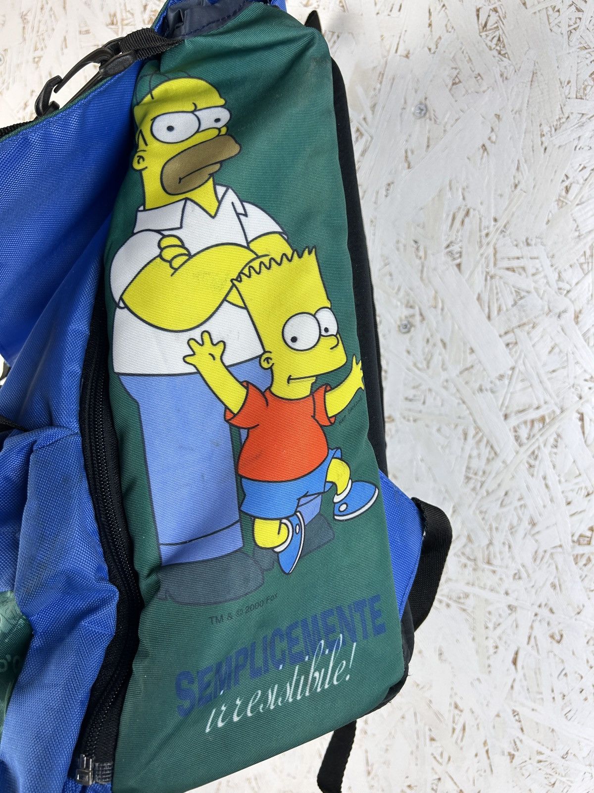 The Simpsons Vintage 2000 Matt Groening Simpsons Homer Backpack Size ONE SIZE - 5 Thumbnail
