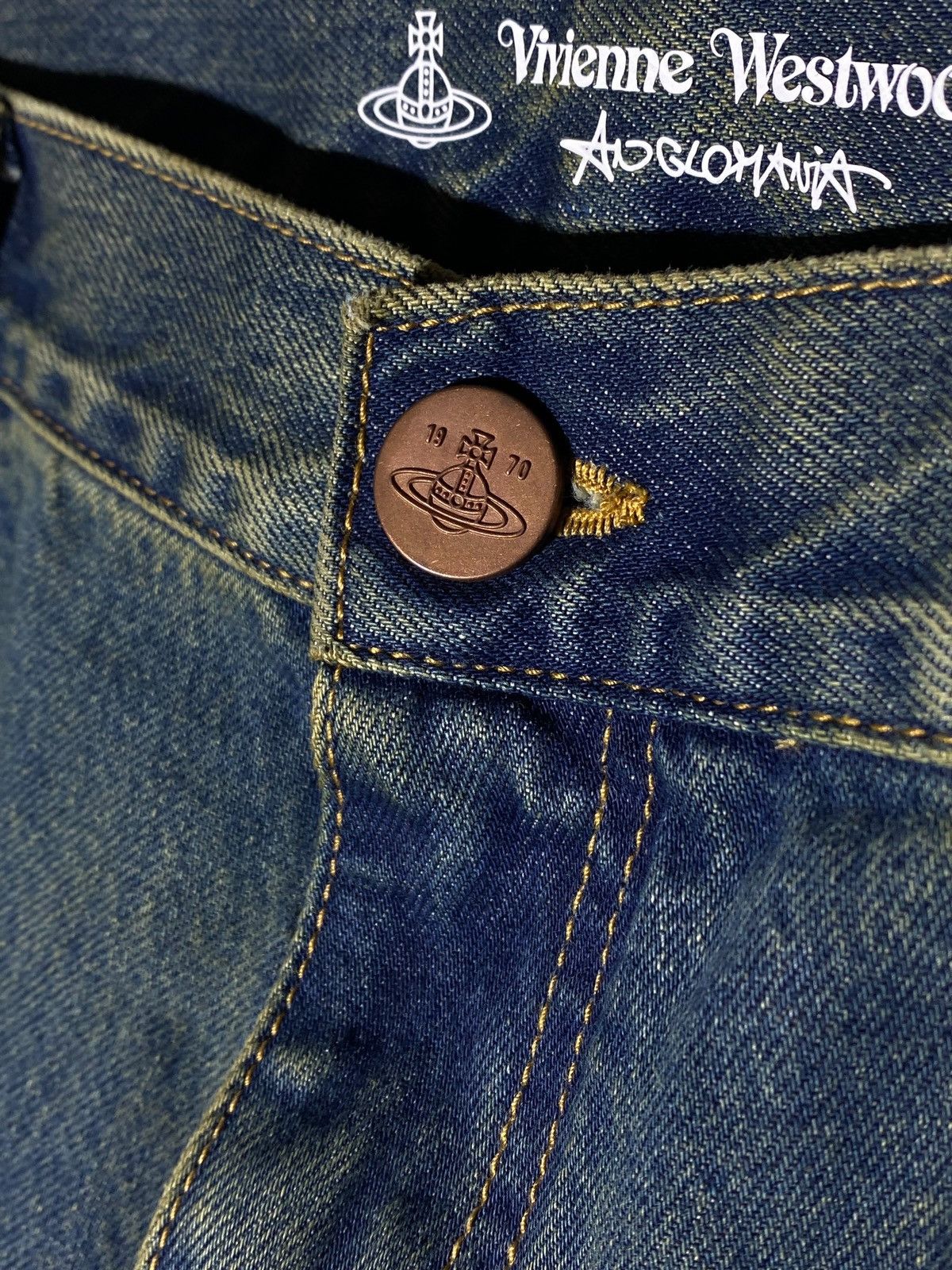 Vivienne Westwood Rare Vivienne Westwood Big Pocket Logo Jeans Size US 36 / EU 52 - 20 Thumbnail