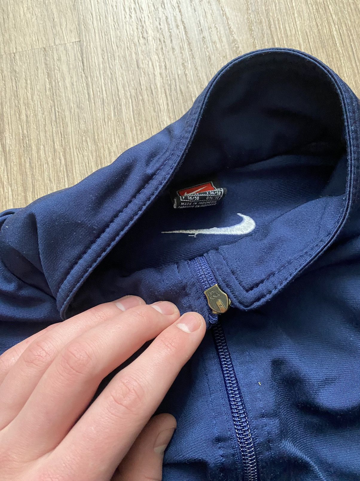 Nike × Vintage Vintage 90's Nike Y2K Style Logo Baggy Track Suit Drip Size US XL / EU 56 / 4 - 5 Thumbnail