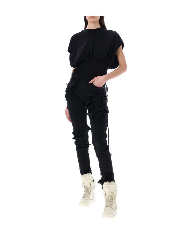 Rick Owens Rick Owens Detroit Slim Break Stretch Jeans Size 27" / US 4 / IT 40 - 8 Thumbnail