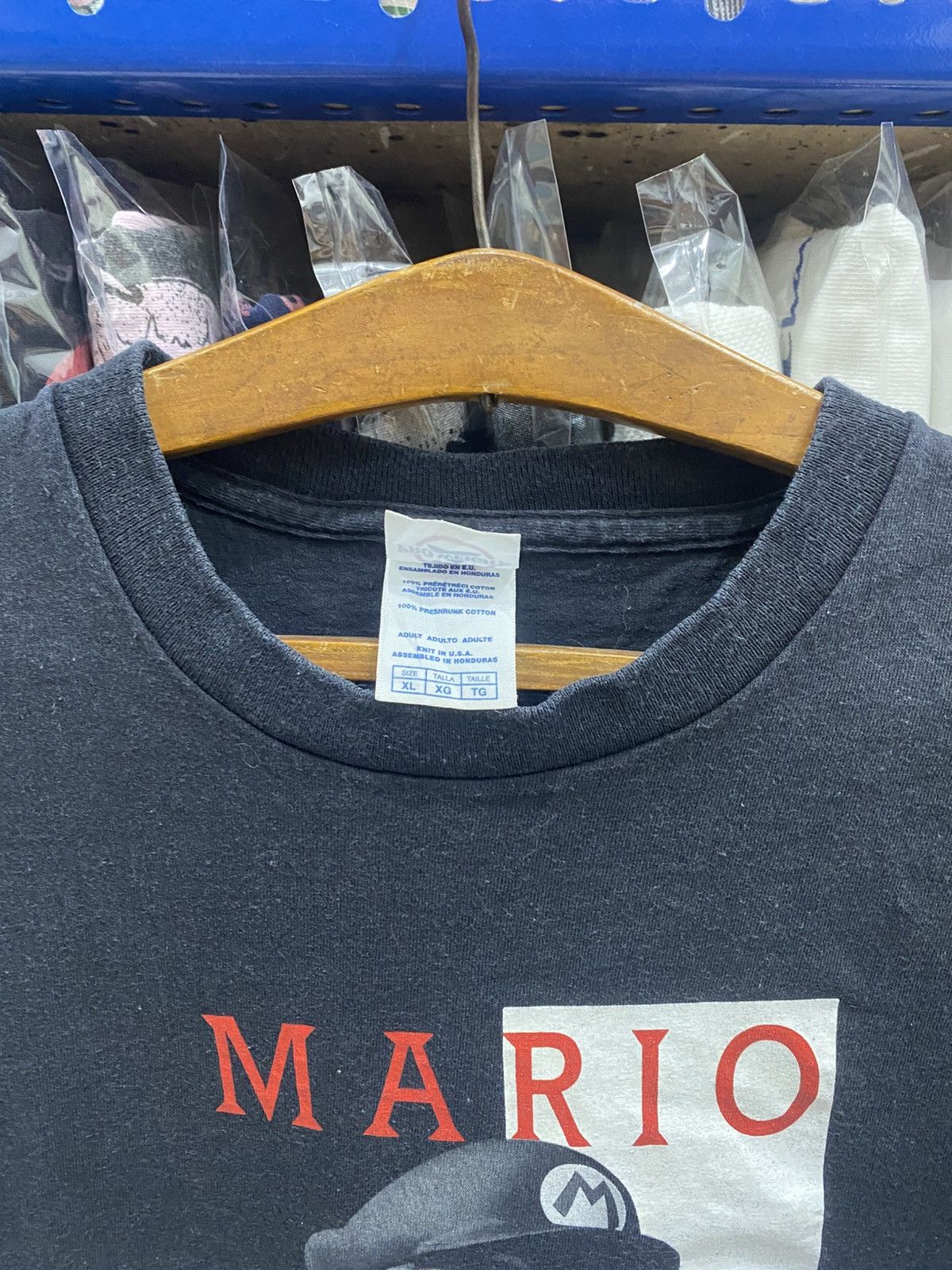 Cartoon Network SUPER MARIO VINTAGE TSHIRT Size US XL / EU 56 / 4 - 5 Thumbnail
