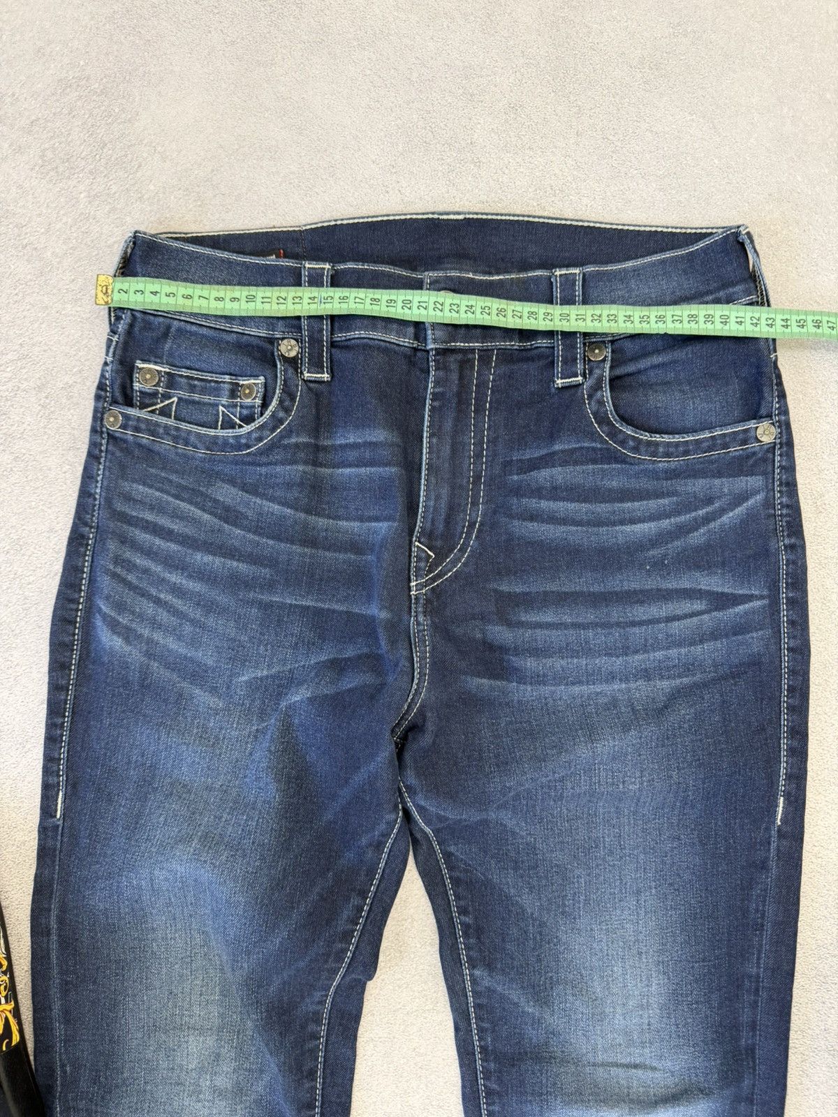 True Religion Vintage Streetwear True Religion Y2K Slim Fit Jeans Hype Size US 28 / EU 44 - 13 Thumbnail
