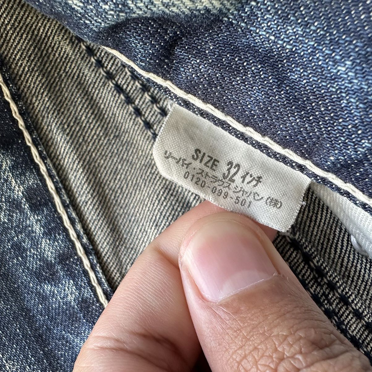 Japanese Brand Vintage Levi’s Rusty Faded Jean Distressed Denim Pant W34 Size US 34 / EU 50 - 8 Thumbnail