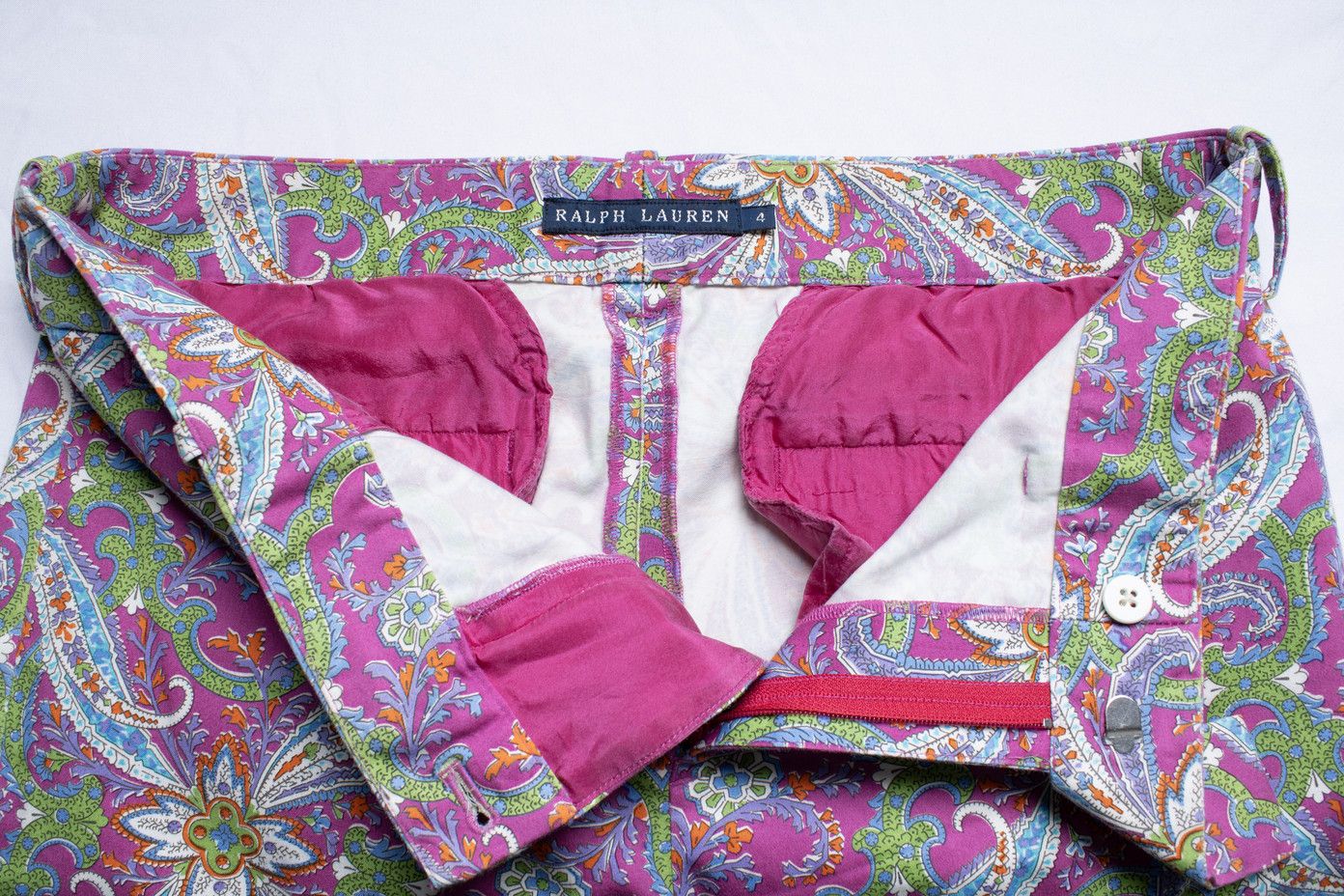 Ralph Lauren Ralph Lauren, Purple set with paisley print Size 27" / US 4 / IT 40 - 10 Thumbnail